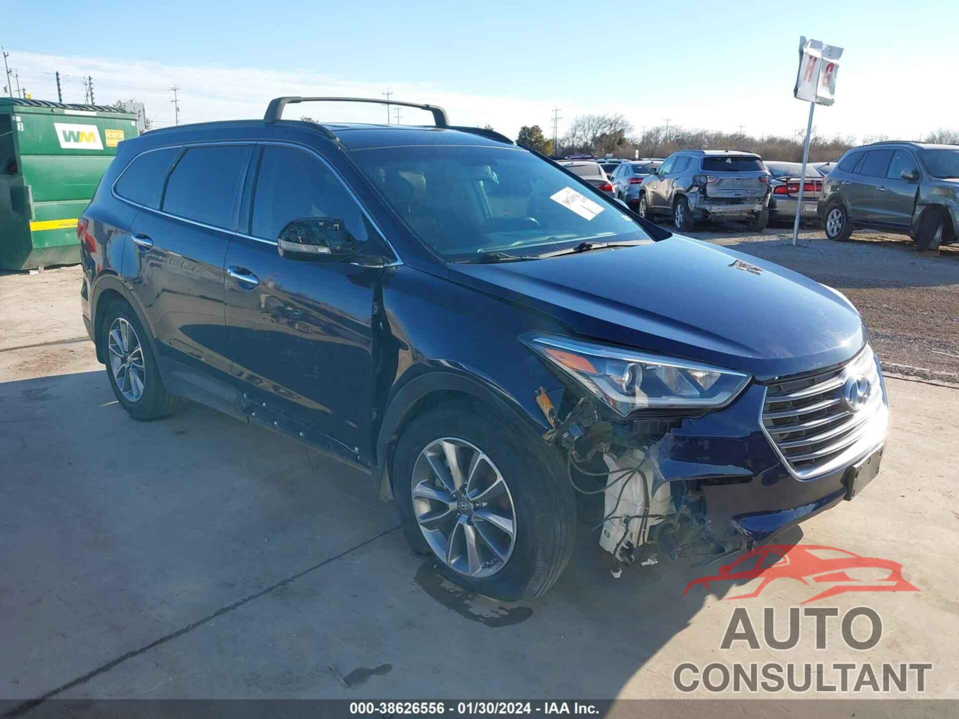 HYUNDAI SANTA FE 2017 - KM8SN4HF3HU219383