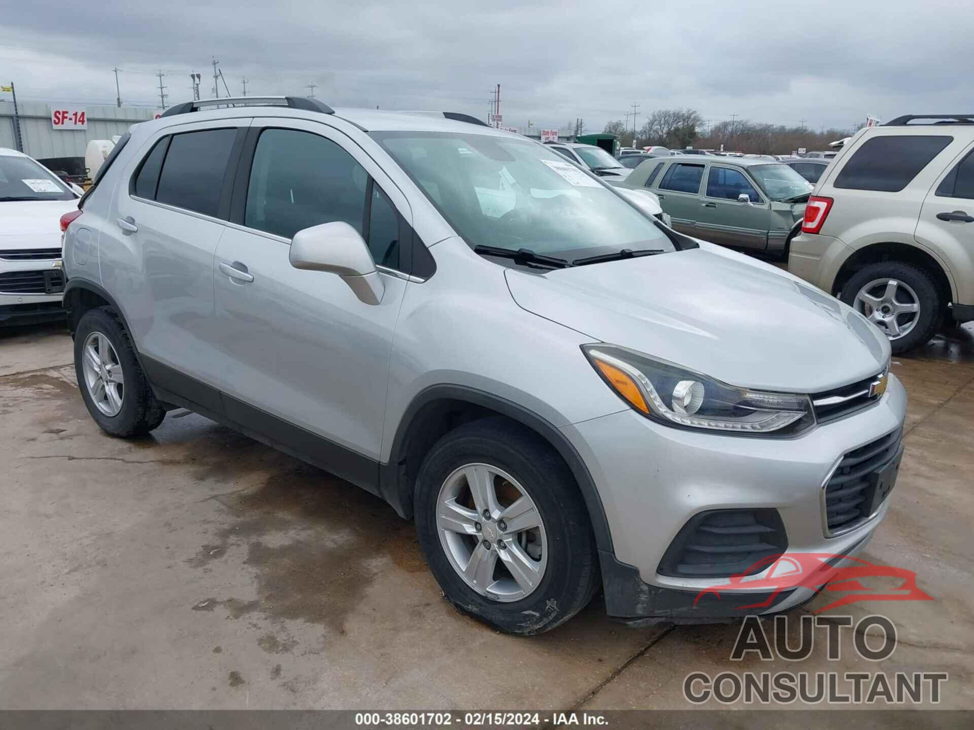 CHEVROLET TRAX 2017 - 3GNCJLSB0HL188650