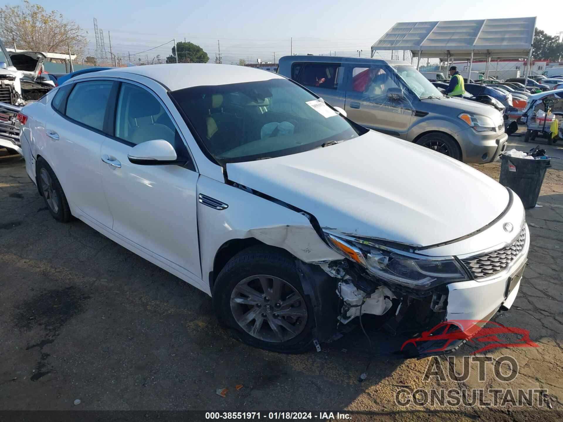 KIA OPTIMA 2020 - 5XXGT4L31LG448110