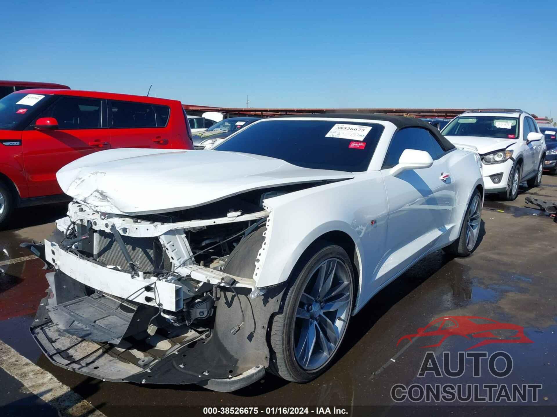 CHEVROLET CAMARO 2017 - 1G1FB3DS1H0160619