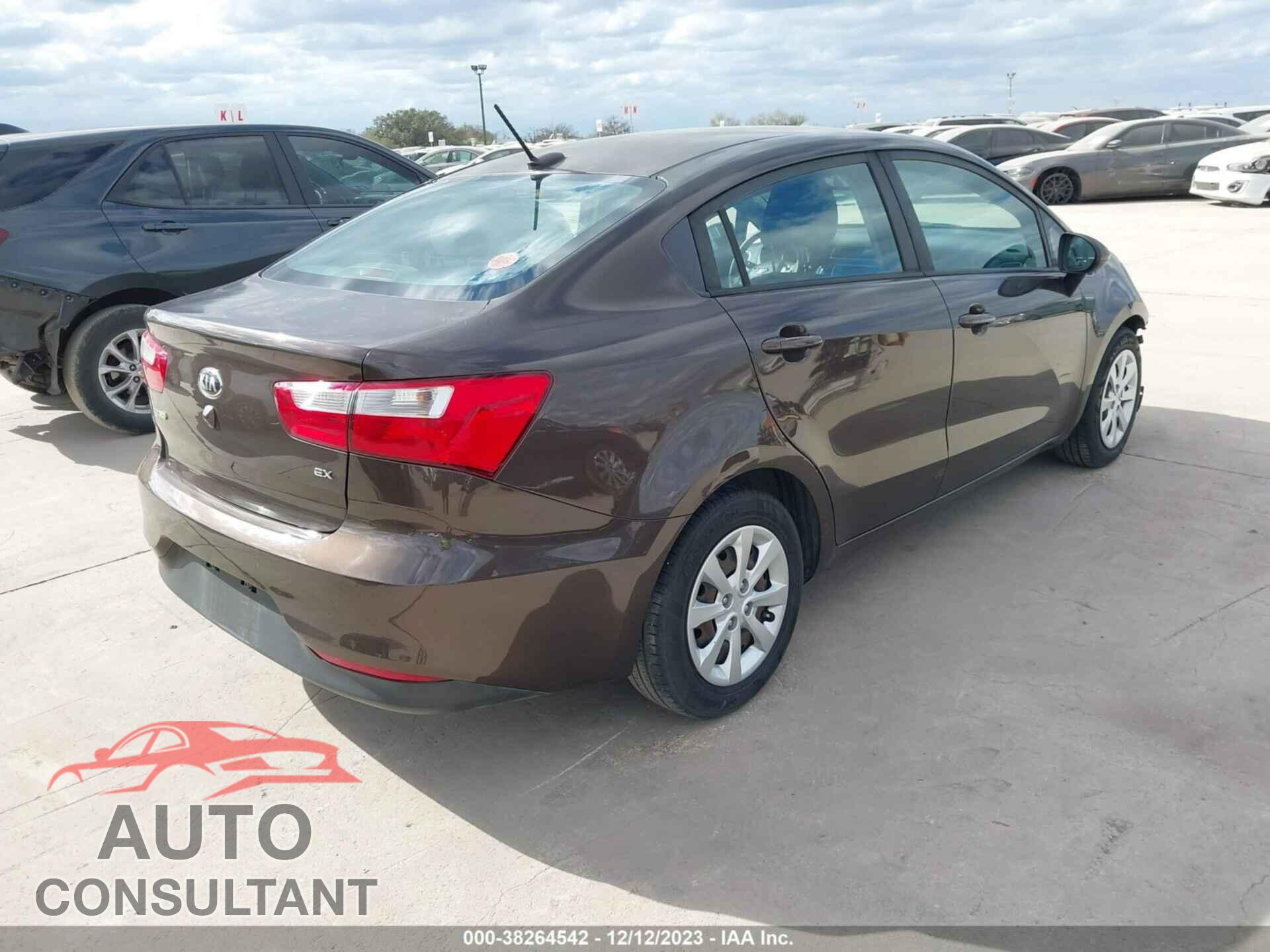 KIA RIO 2016 - KNADN4A36G6627647