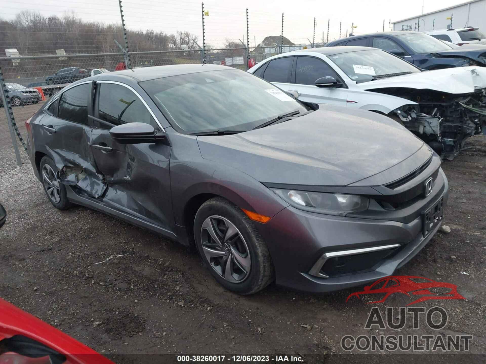 HONDA CIVIC 2019 - 2HGFC2F61KH570906