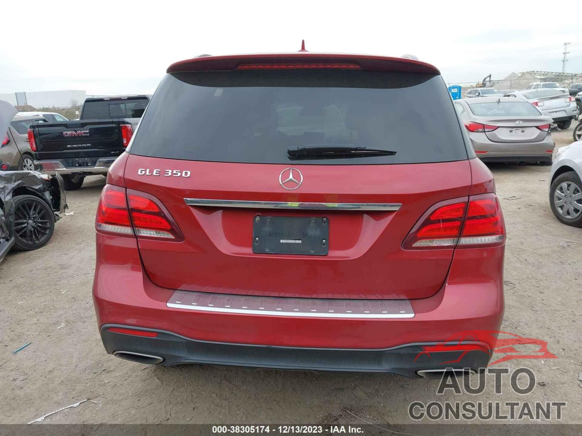 MERCEDES-BENZ GLE 2016 - 4JGDA5JB6GA745170