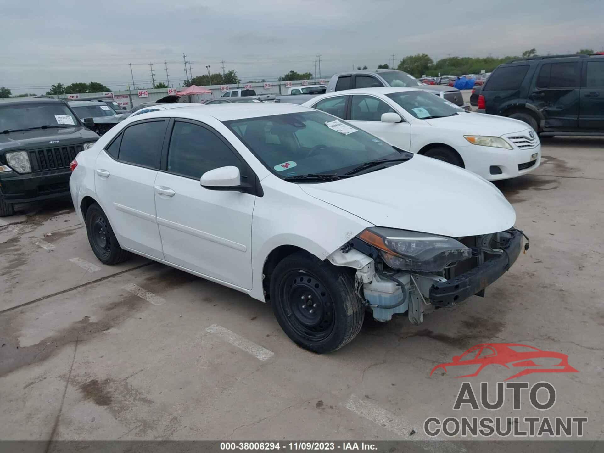 TOYOTA COROLLA 2017 - 5YFBURHE8HP669667