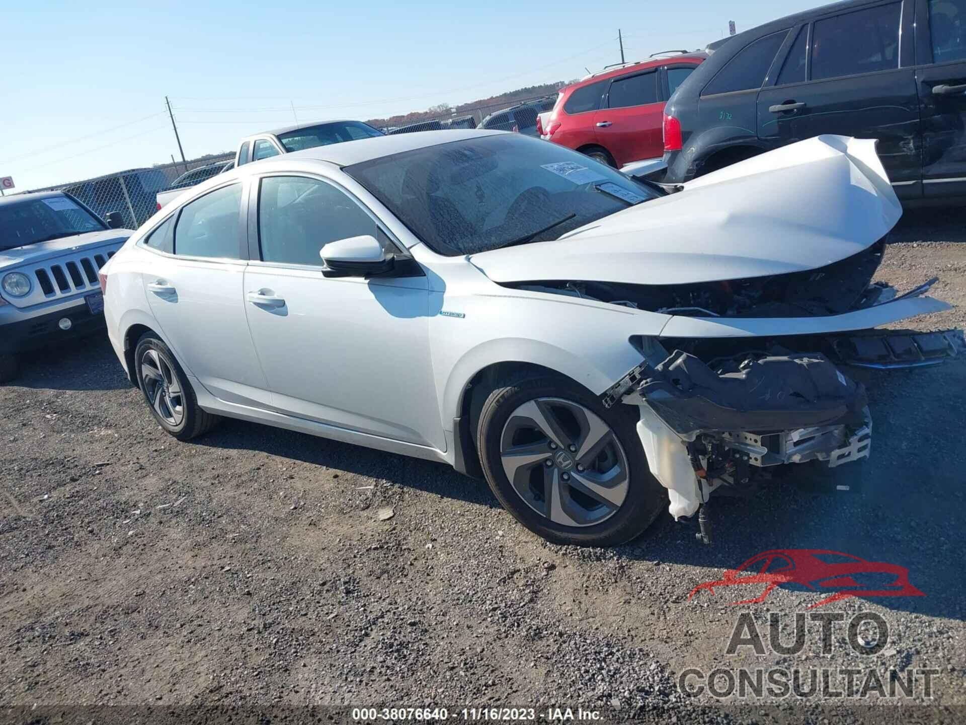 HONDA INSIGHT 2019 - 19XZE4F59KE034323