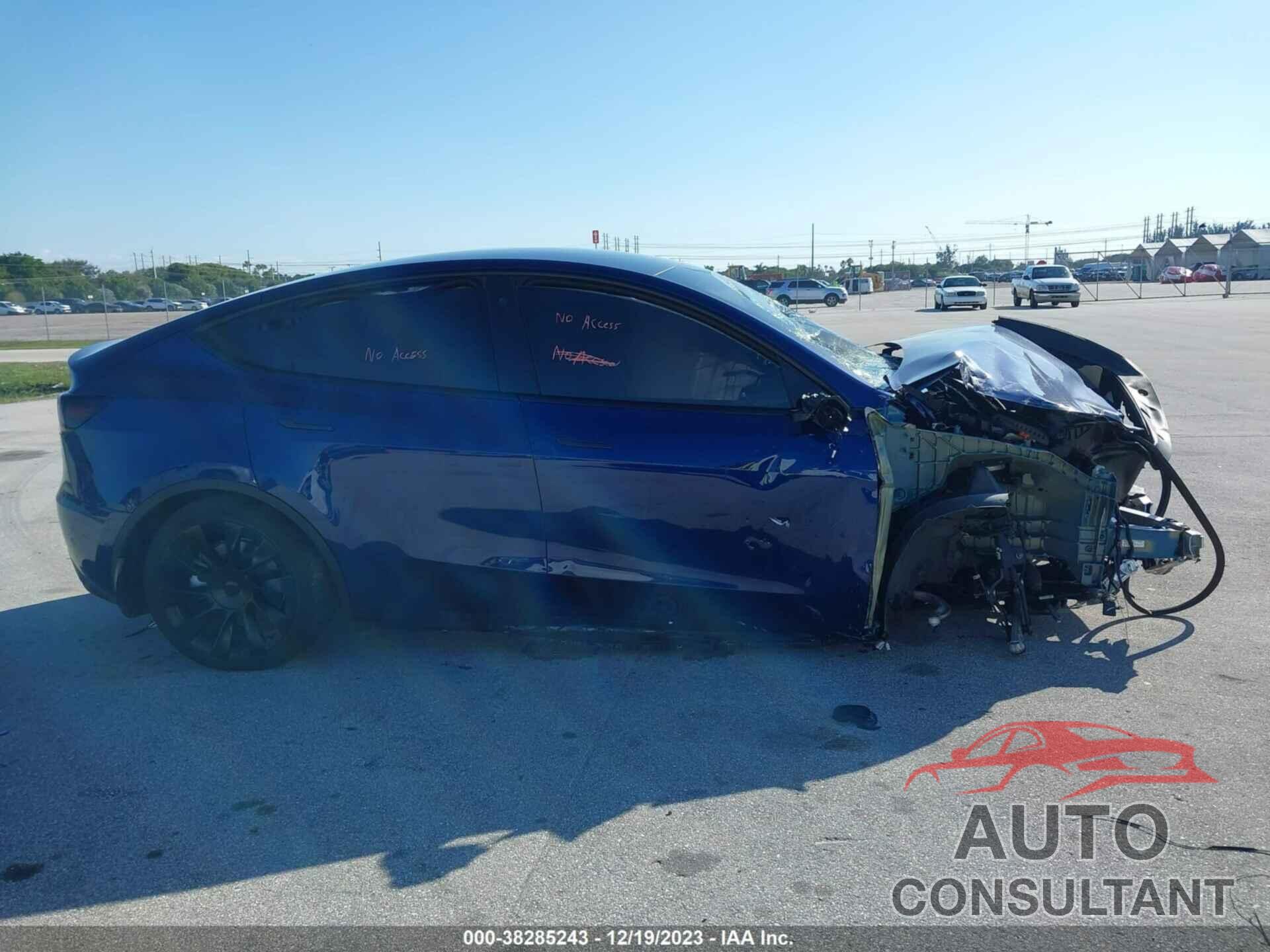 TESLA MODEL Y 2022 - 7SAYGDEE5NA003026