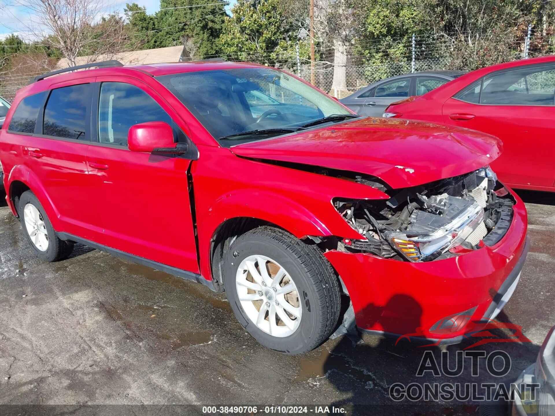 DODGE JOURNEY 2016 - 3C4PDDBG0GT142625