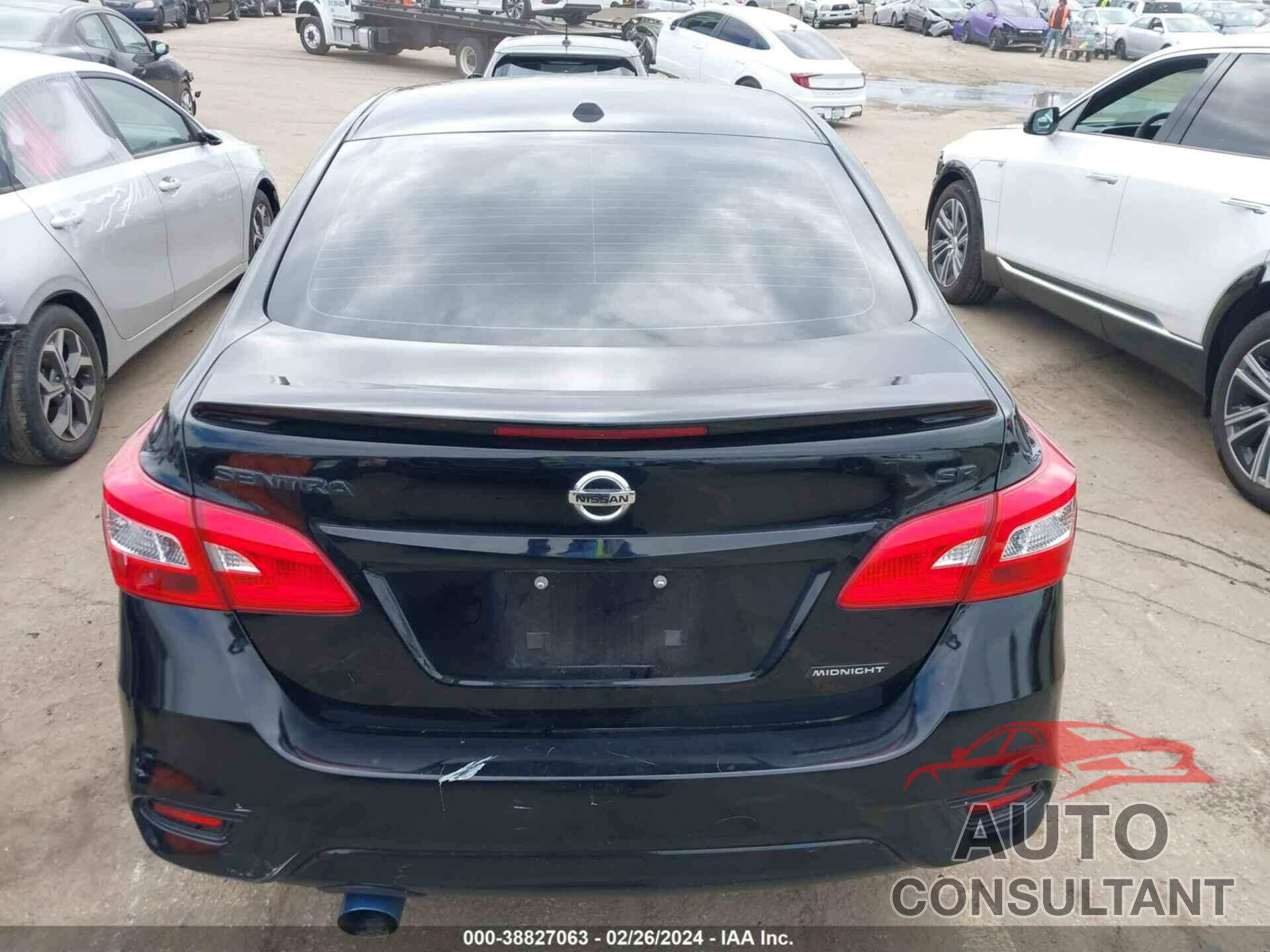 NISSAN SENTRA 2018 - 3N1AB7AP8JY233198