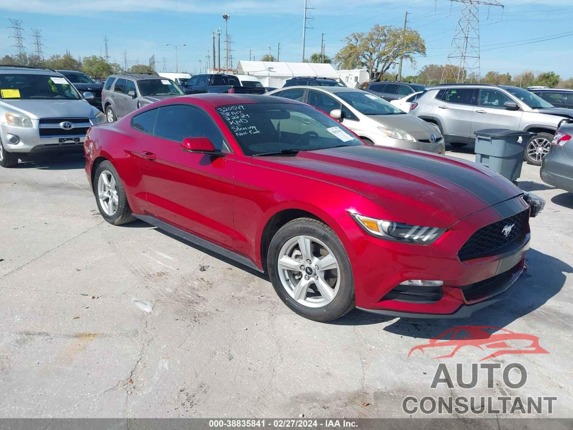 FORD MUSTANG 2016 - 1FA6P8AM1G5301949