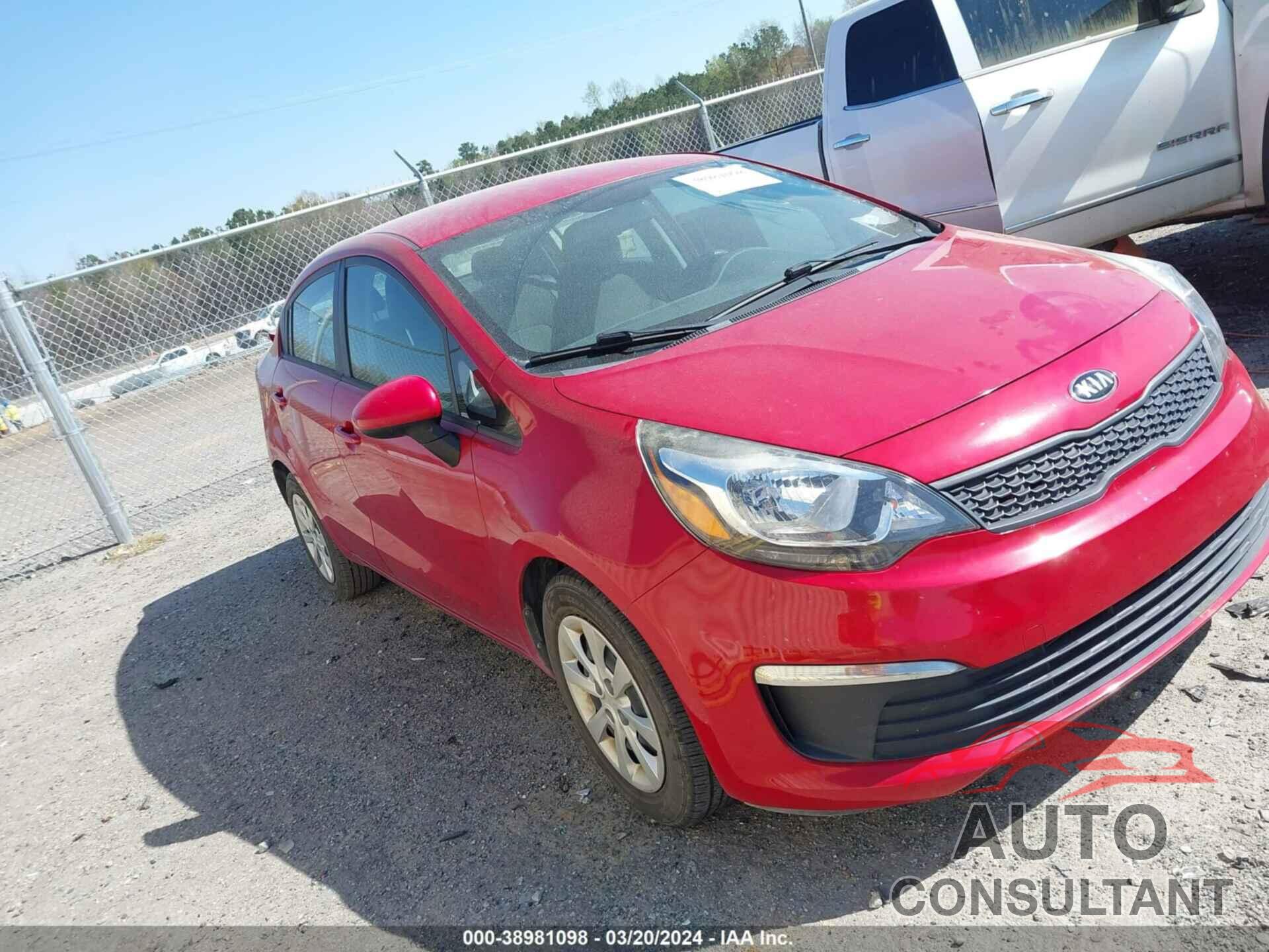 KIA RIO 2017 - KNADM4A36H6085695