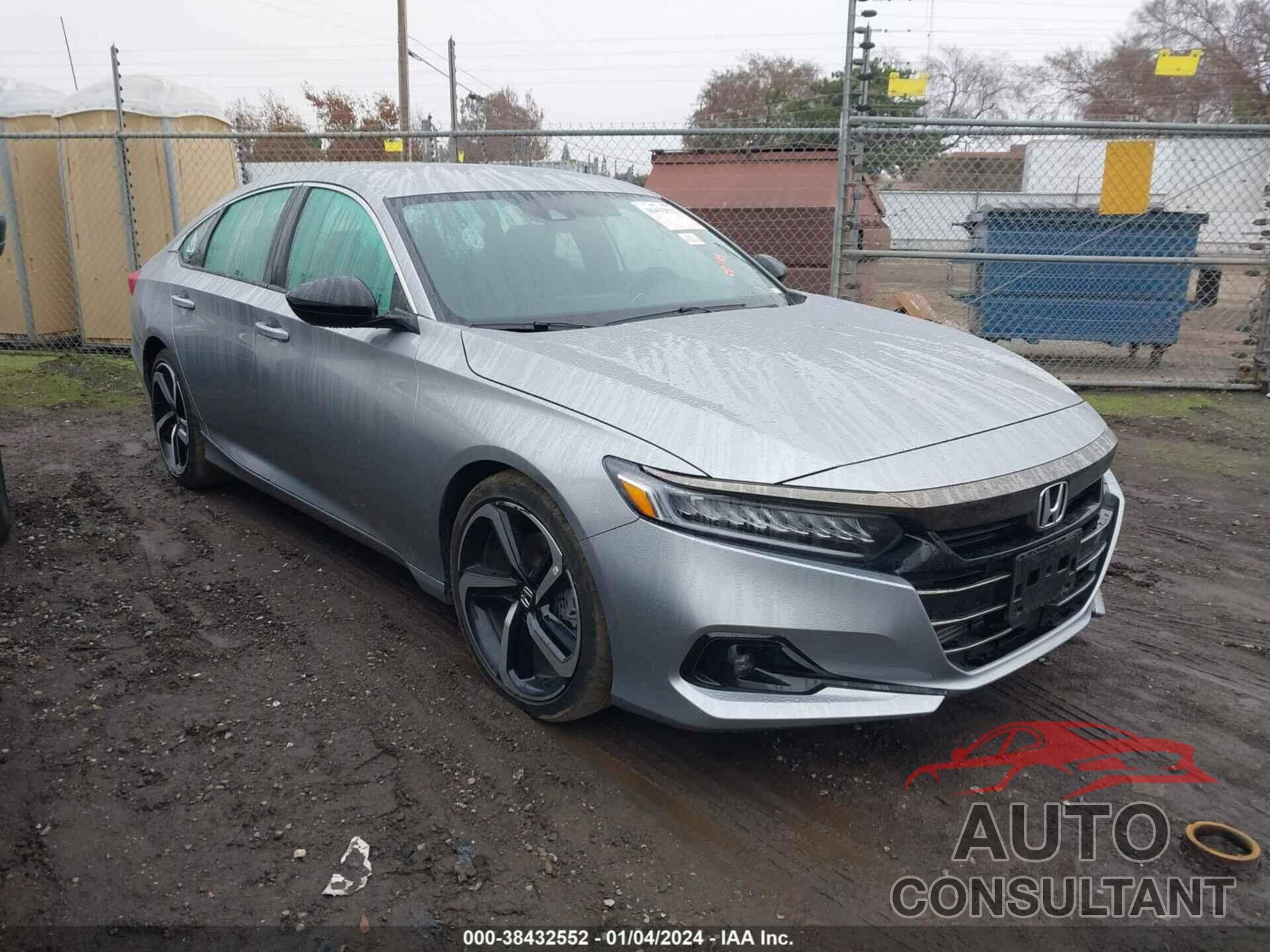 HONDA ACCORD 2022 - 1HGCV1F36NA038258