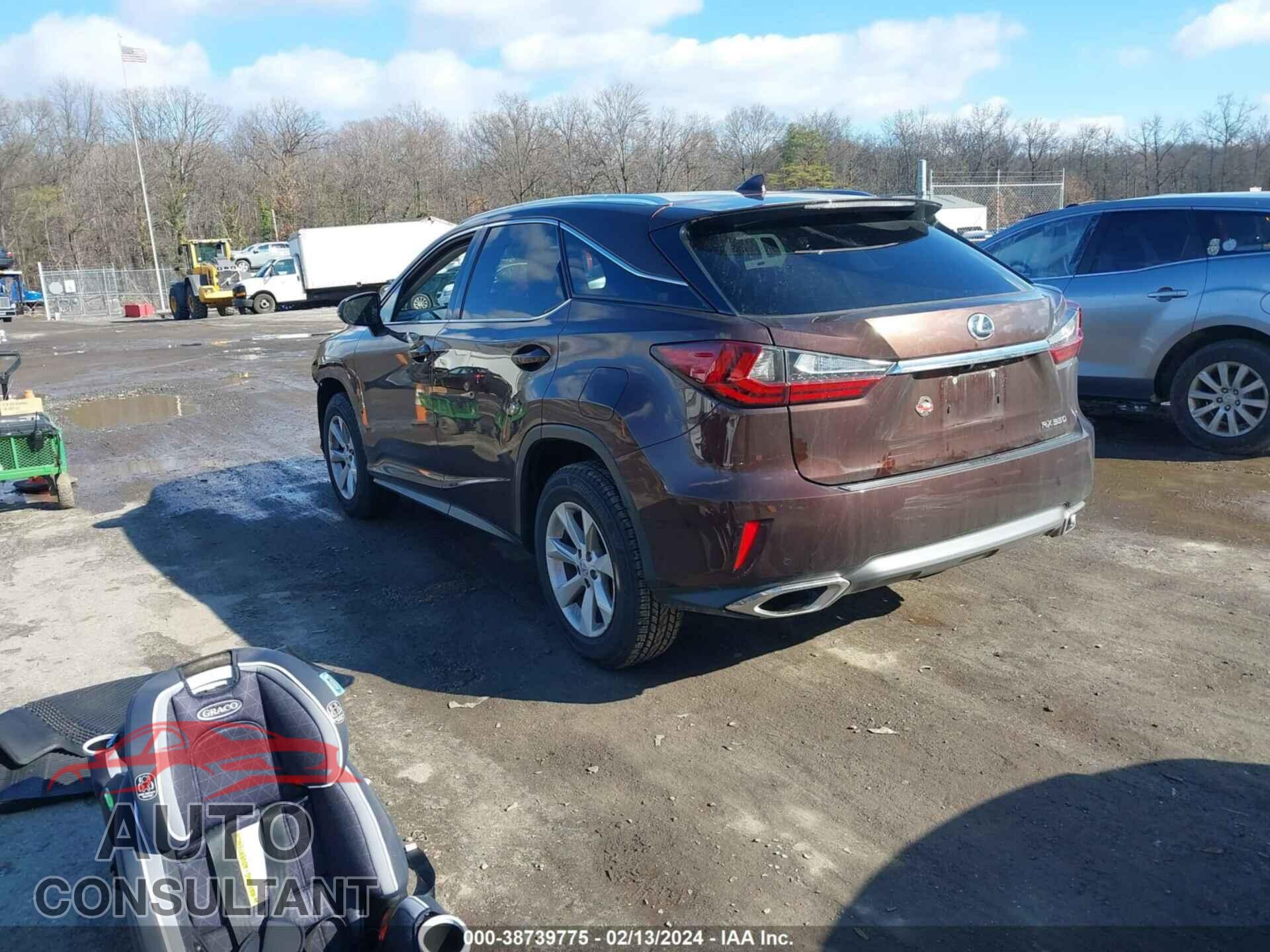 LEXUS RX 350 2017 - 2T2BZMCA7HC097172