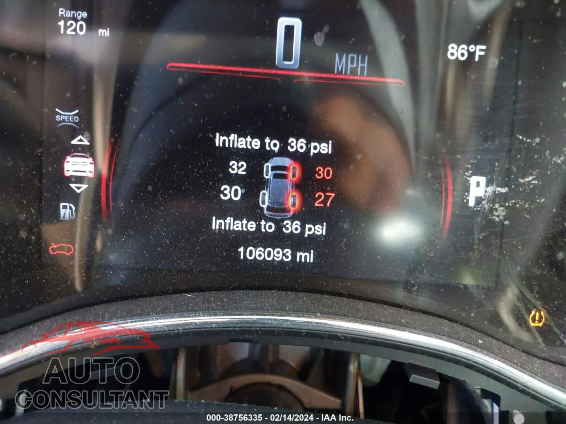 DODGE DURANGO 2017 - 1C4RDJAG3HC651288