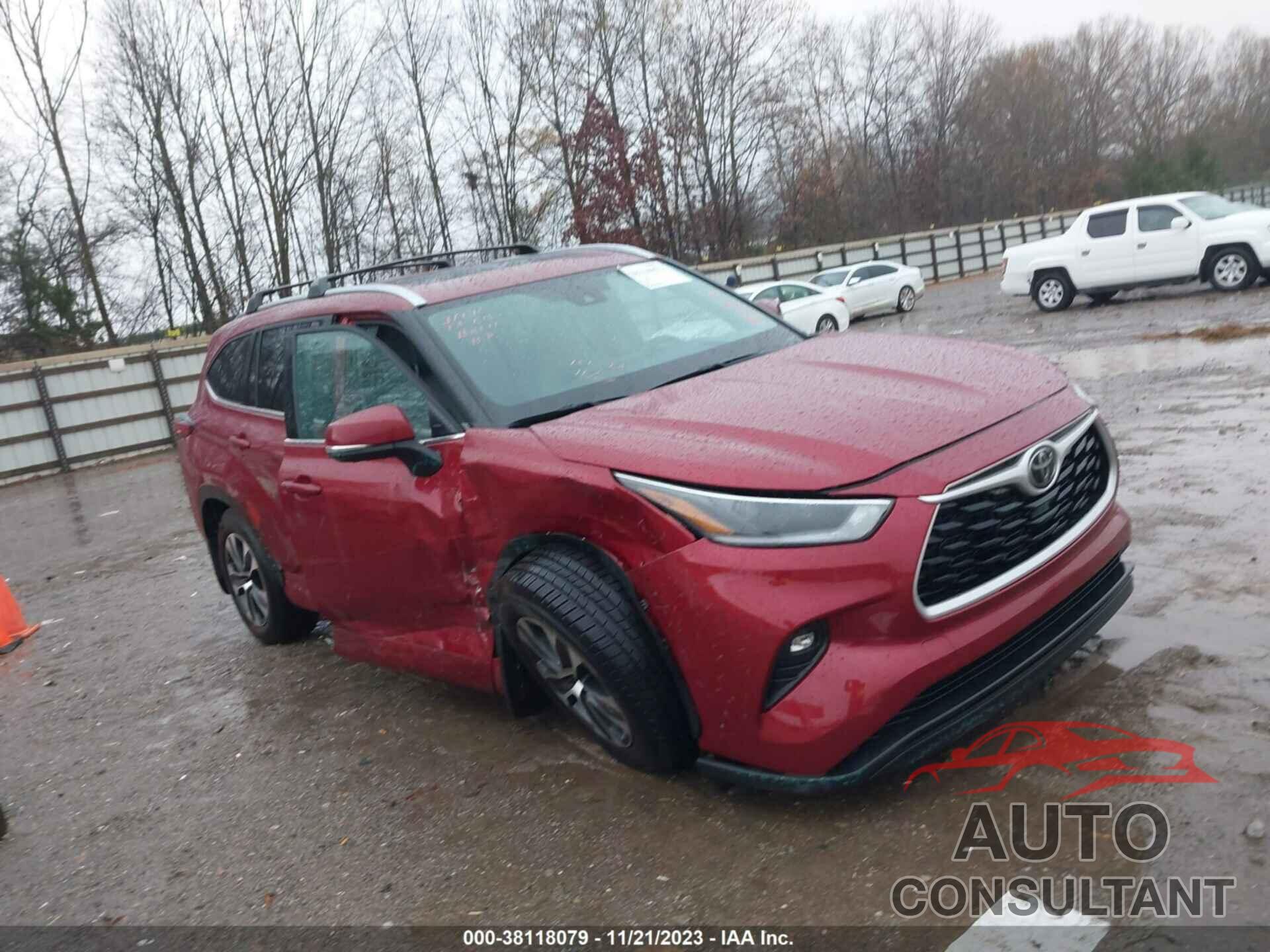 TOYOTA HIGHLANDER 2021 - 5TDHZRBH4MS547856