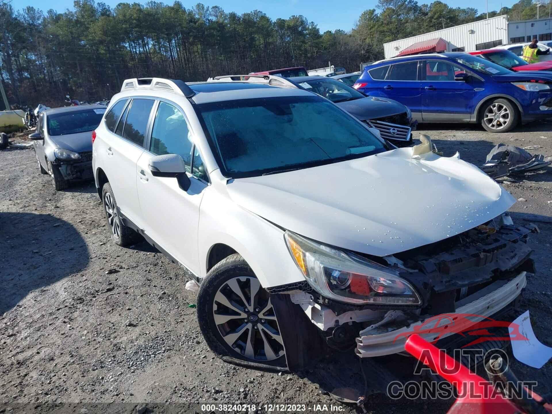 SUBARU OUTBACK 2017 - 4S4BSANC1H3274955