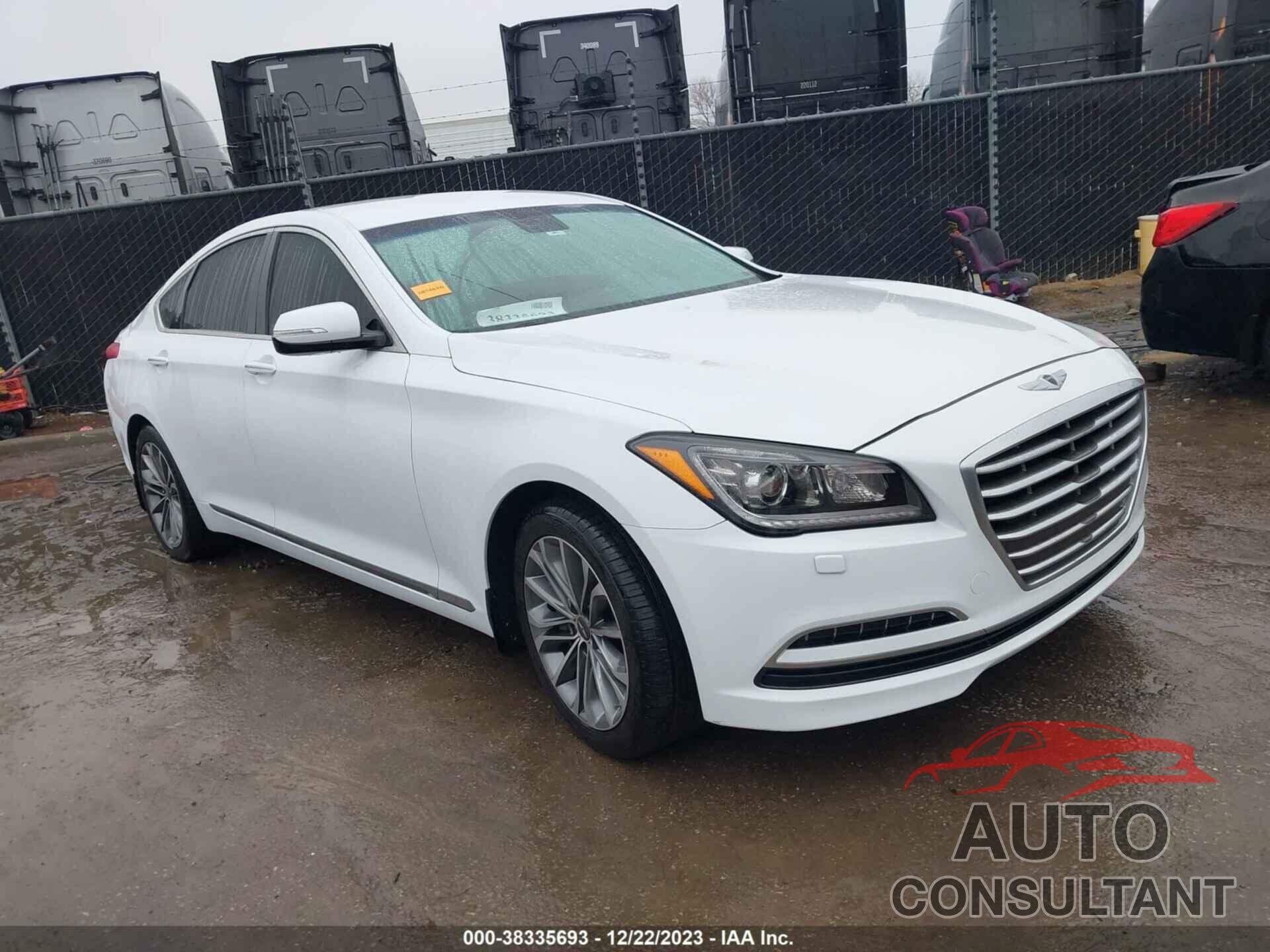 HYUNDAI GENESIS 2016 - KMHGN4JE8GU111539