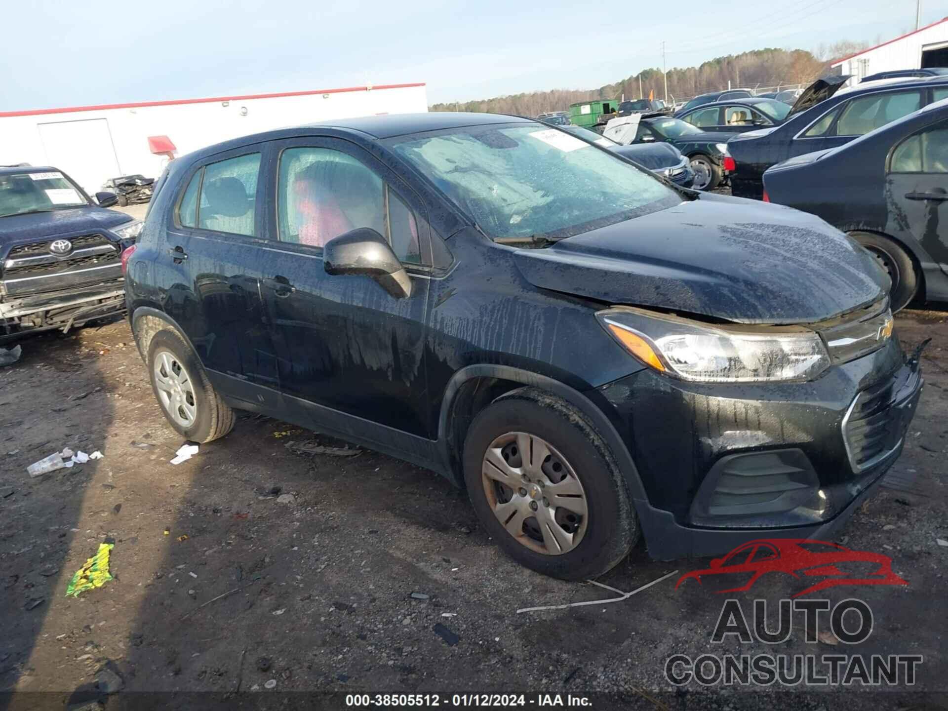 CHEVROLET TRAX 2018 - 3GNCJKSB3JL407150