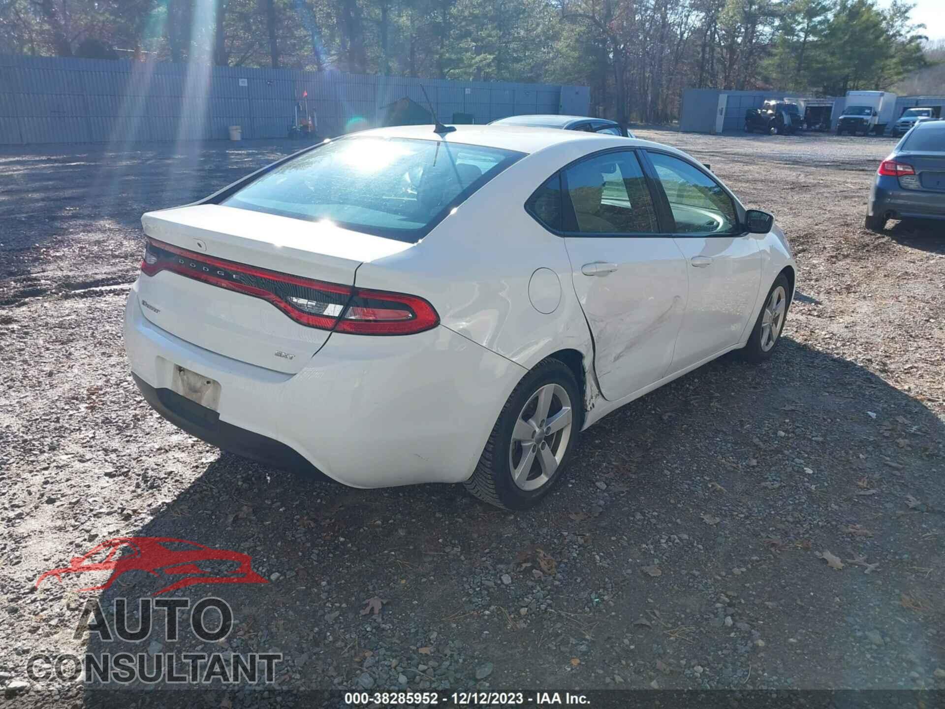DODGE DART 2015 - 1C3CDFBB5FD223305