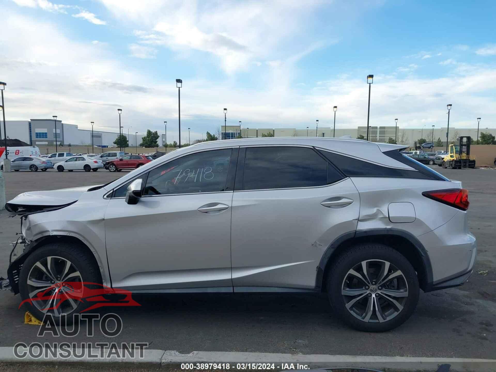 LEXUS RX 2017 - 2T2ZZMCA9HC089301