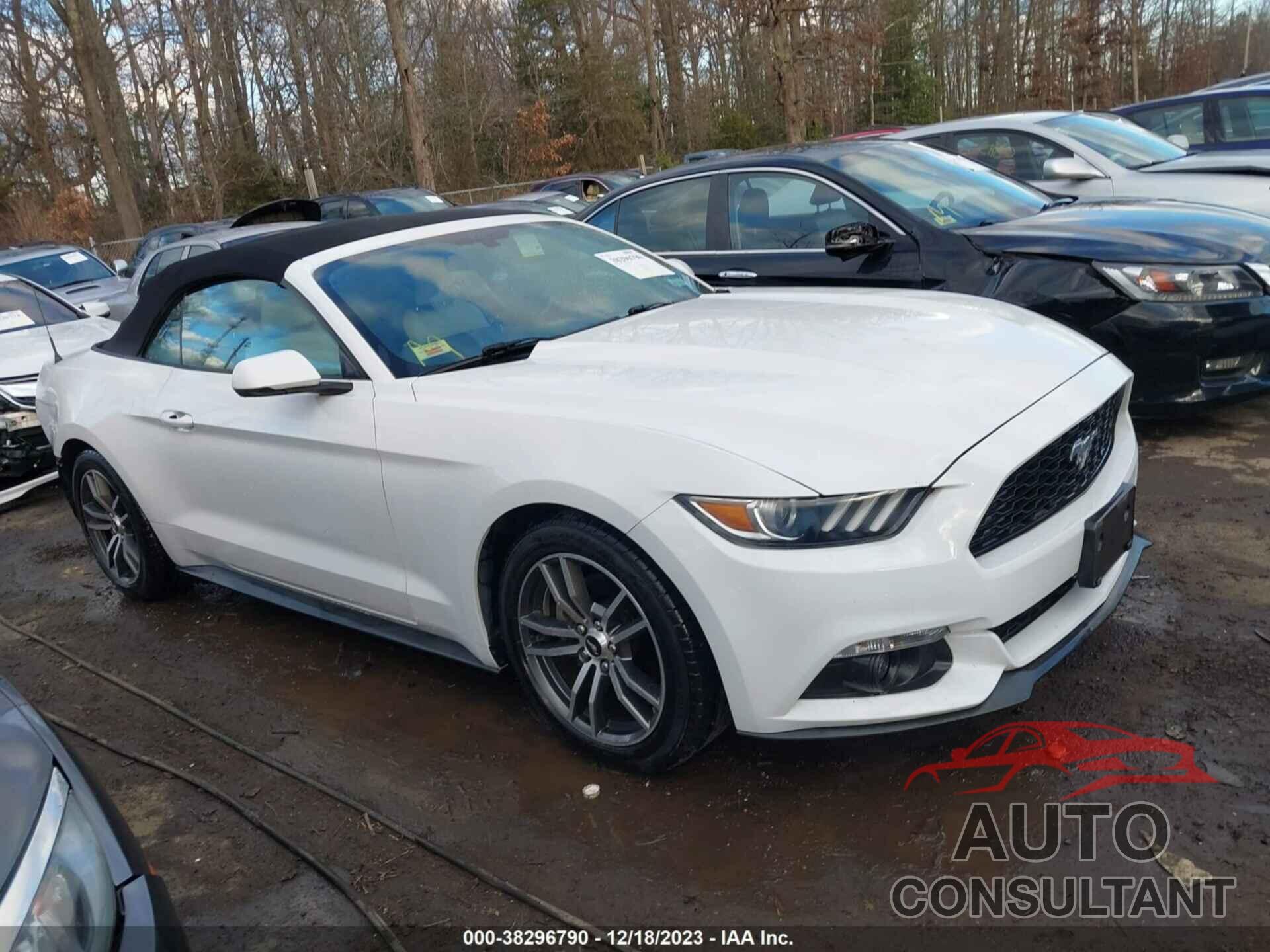 FORD MUSTANG 2017 - 1FATP8UH0H5324139