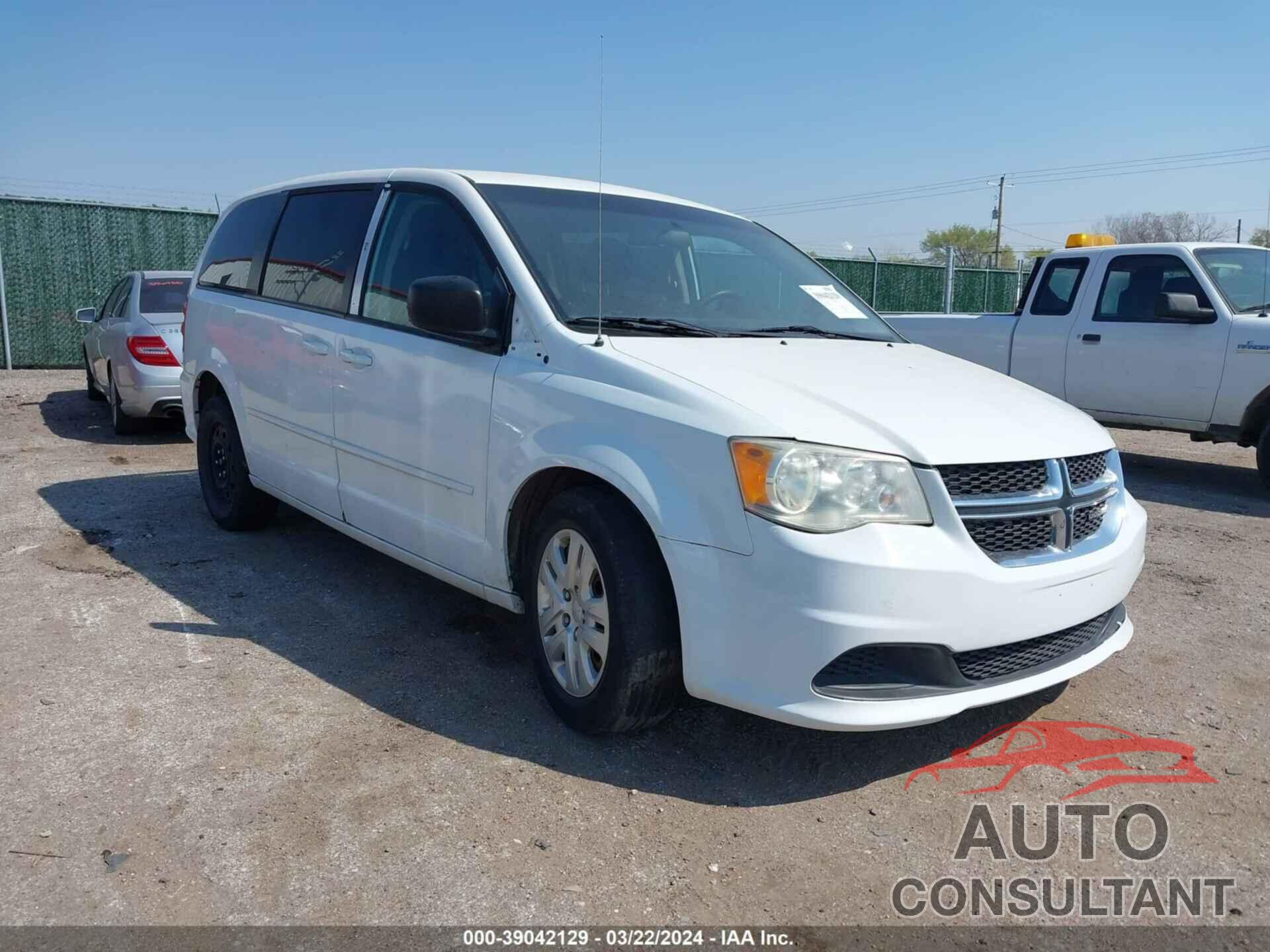 DODGE GRAND CARAVAN 2016 - 2C4RDGBG7GR115158