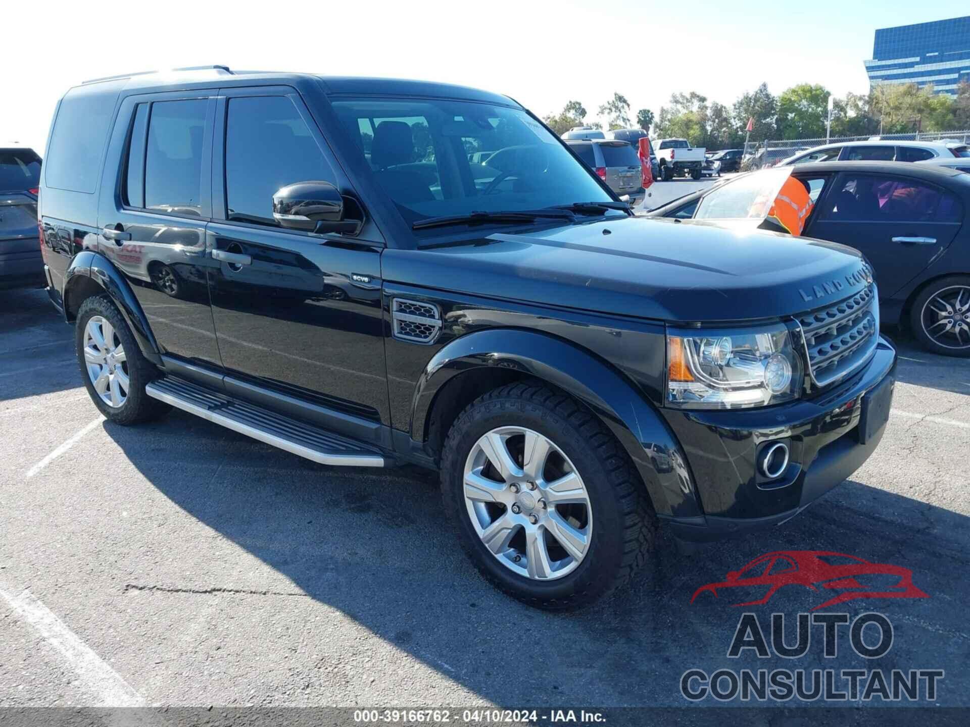 LAND ROVER LR4 2016 - SALAG2V62GA796790