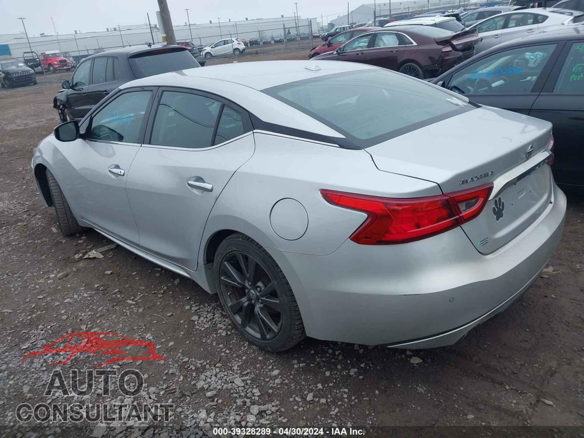 NISSAN MAXIMA 2017 - 1N4AA6AP1HC443466