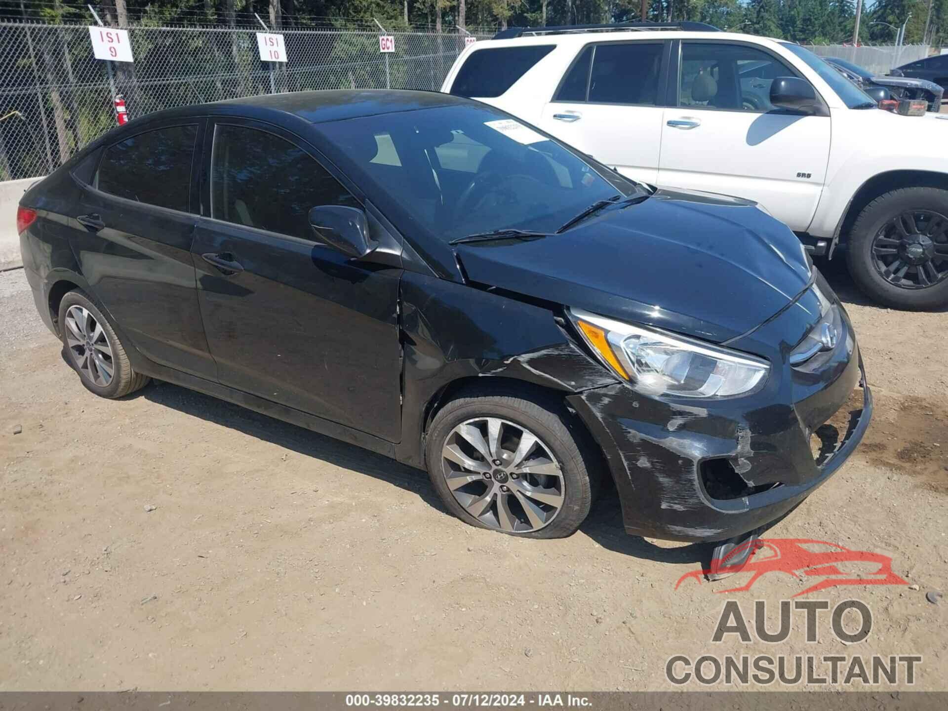 HYUNDAI ACCENT 2017 - KMHCT4AE5HU357678