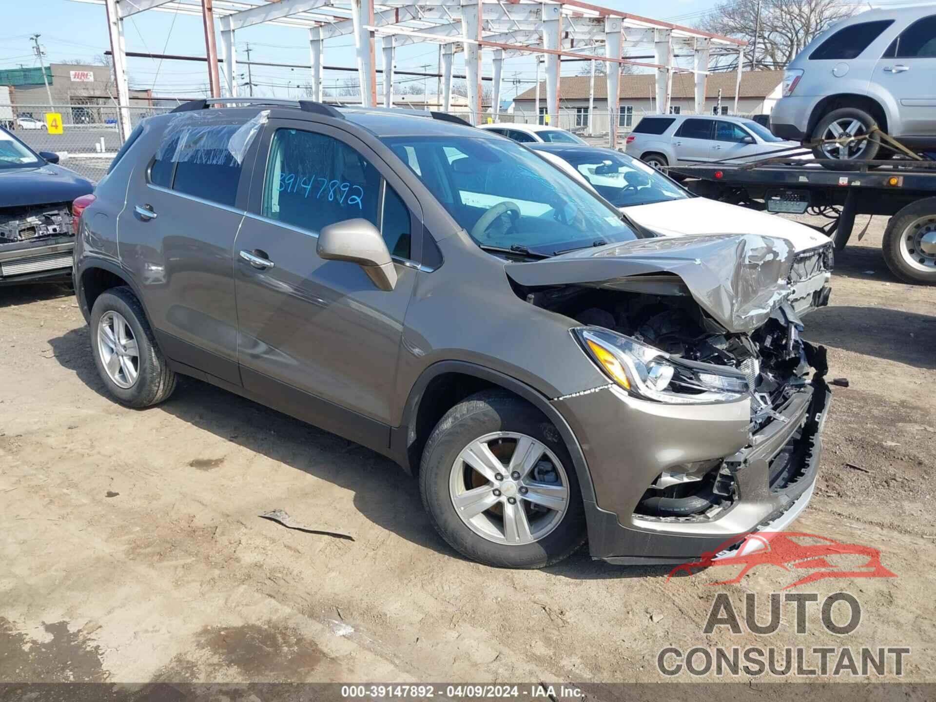 CHEVROLET TRAX 2020 - KL7CJLSB9LB349108