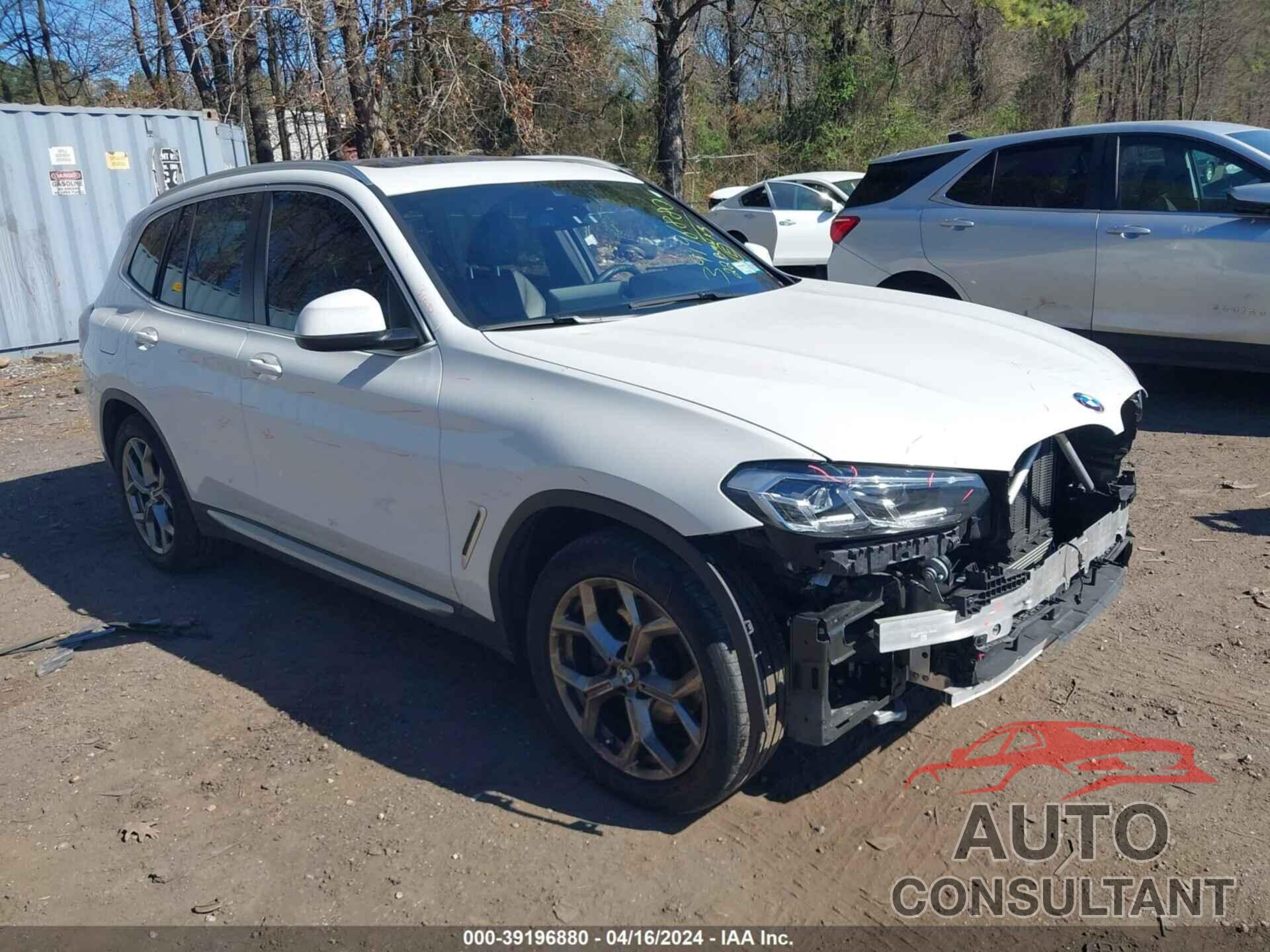 BMW X3 2022 - 5UX53DP07N9K26385