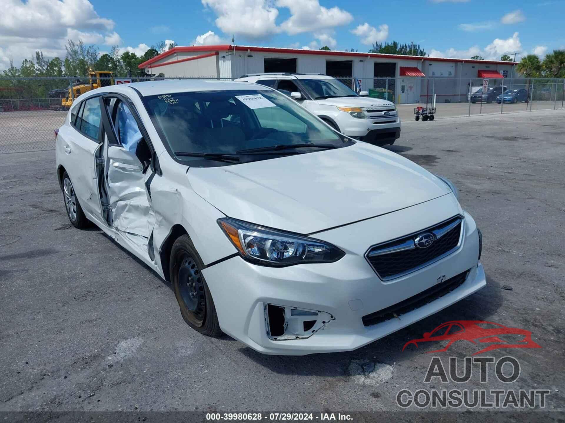 SUBARU IMPREZA 2018 - 4S3GTAA65J3753294