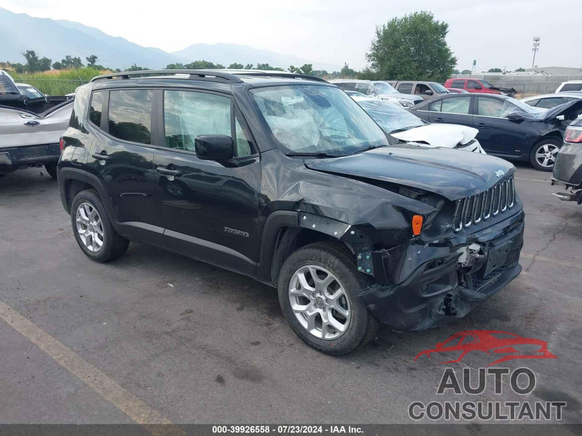 JEEP RENEGADE 2017 - ZACCJBBB9HPE58047