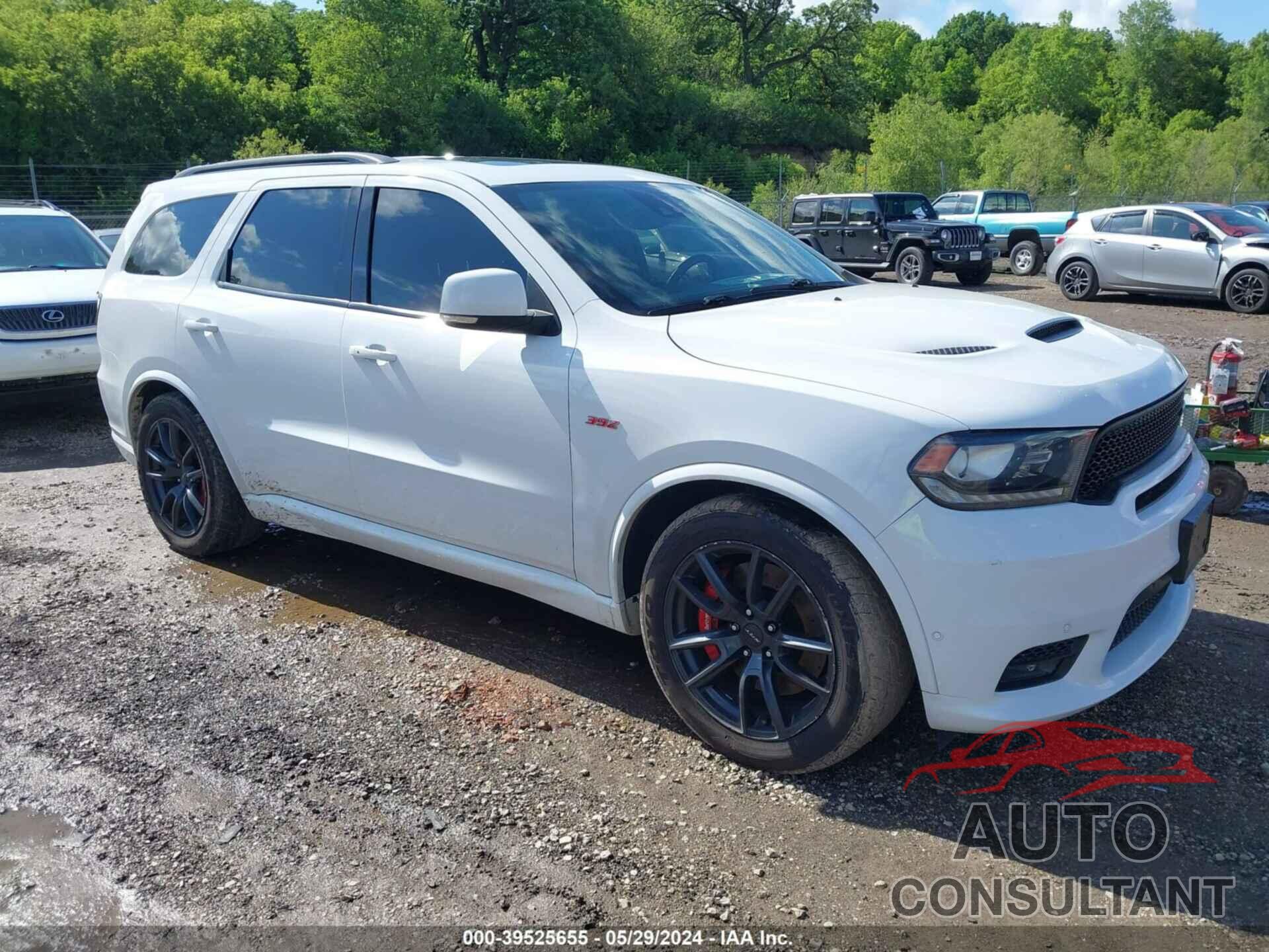 DODGE DURANGO 2018 - 1C4SDJGJ5JC143382