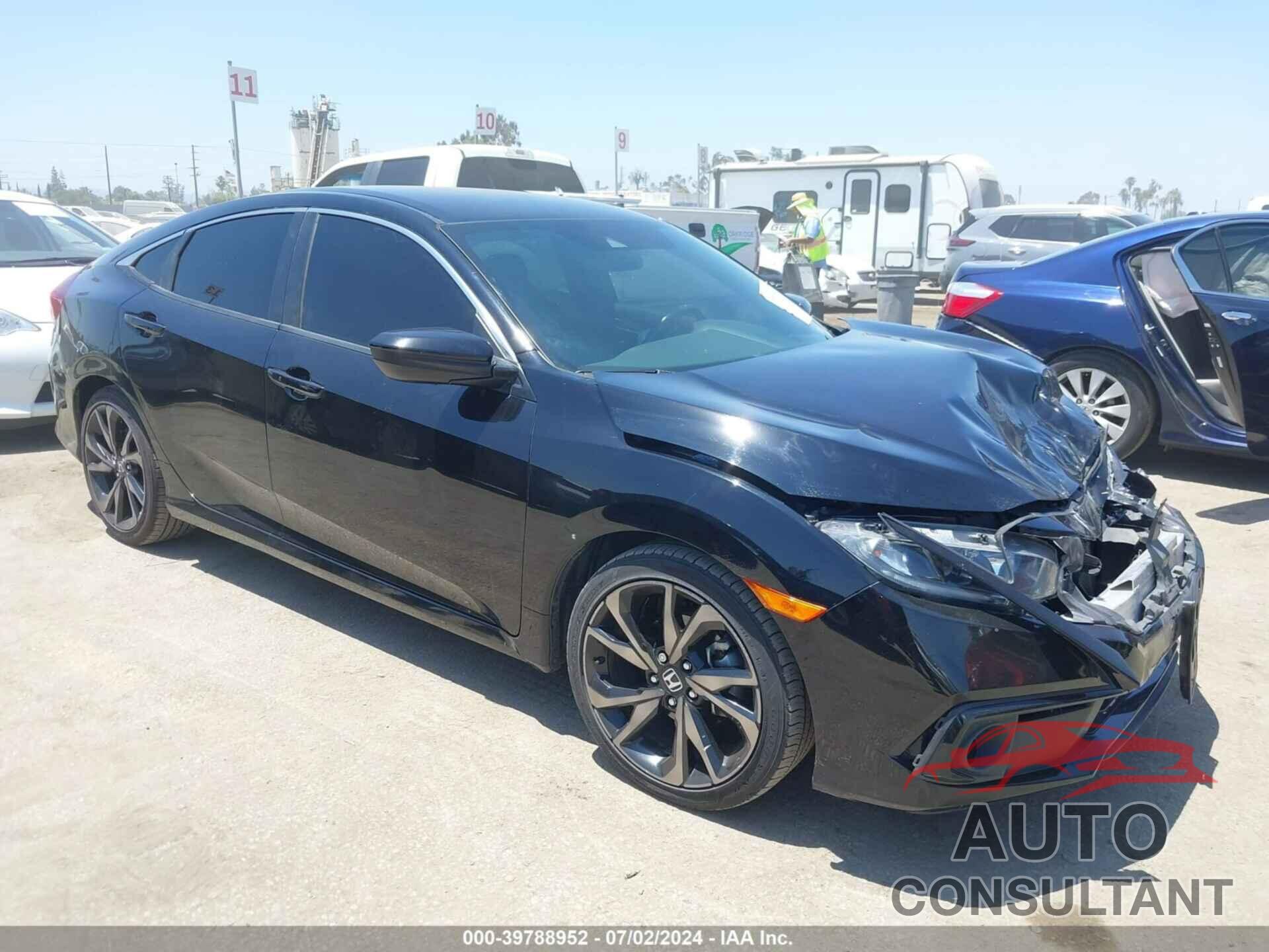 HONDA CIVIC 2019 - 2HGFC2F89KH577491