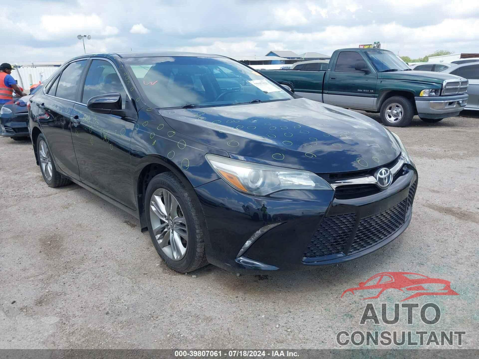 TOYOTA CAMRY 2016 - 4T1BF1FK6GU148609