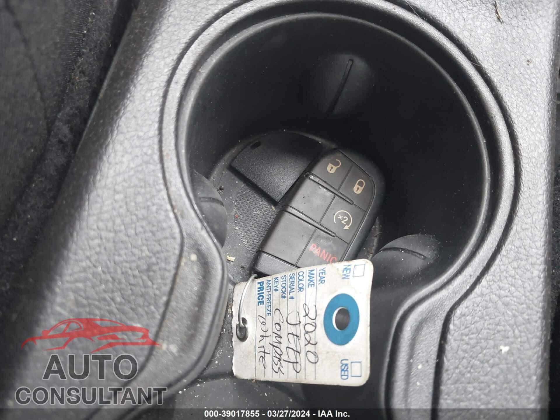 JEEP COMPASS 2020 - 3C4NJDBB4LT258151