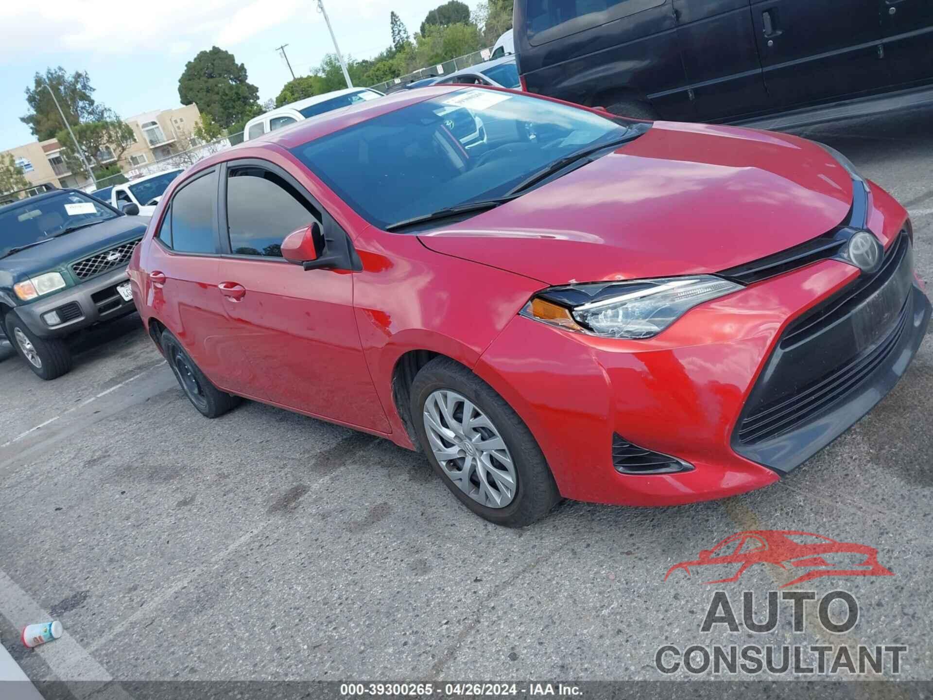 TOYOTA COROLLA 2018 - 2T1BURHE3JC106337