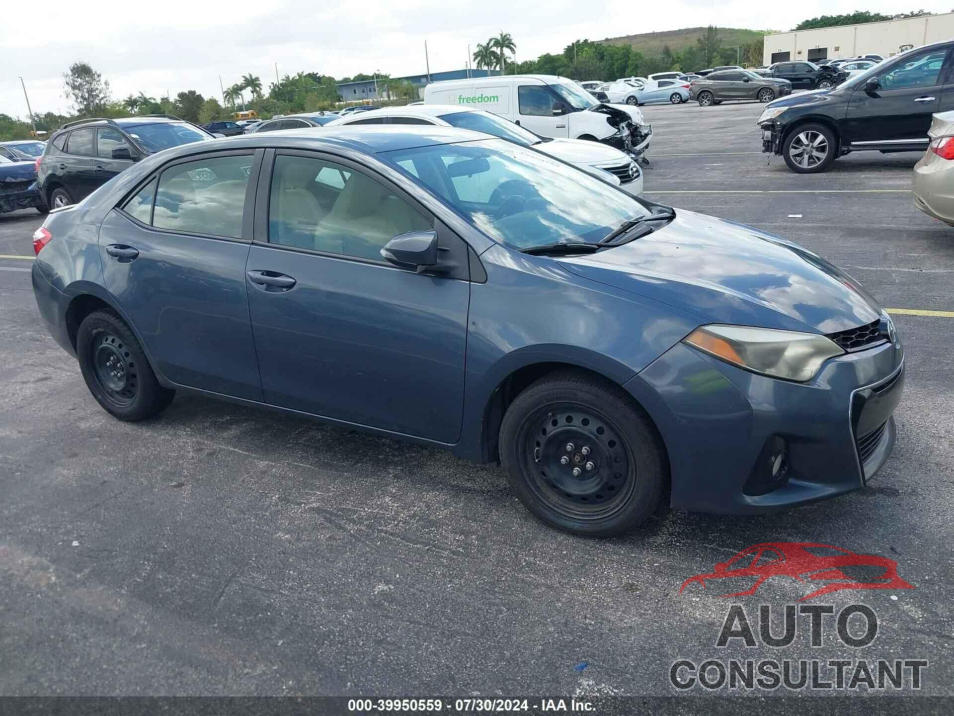 TOYOTA COROLLA 2014 - 2T1BURHE1EC078821