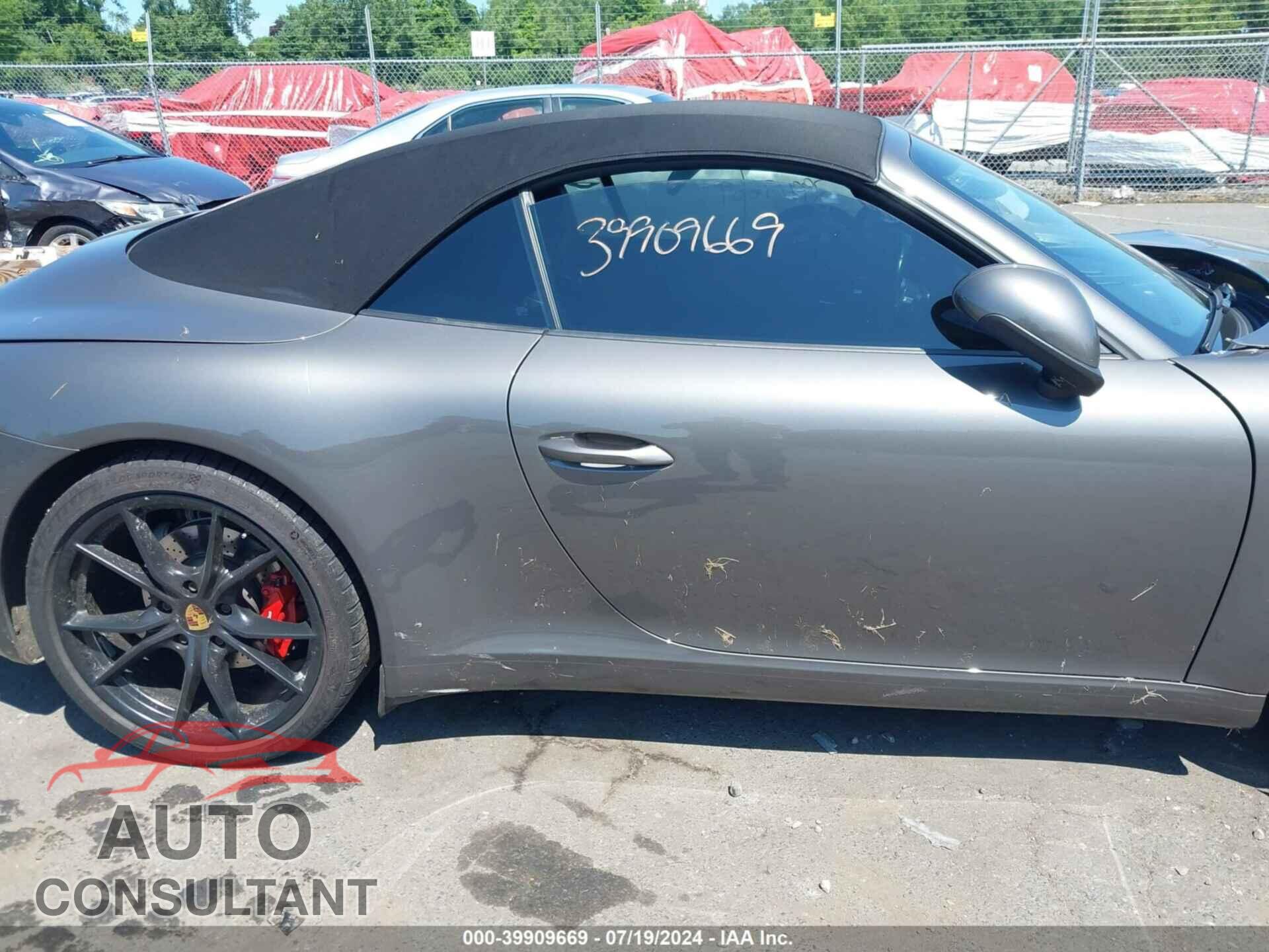 PORSCHE 911 2017 - WP0CA2A92HS142059