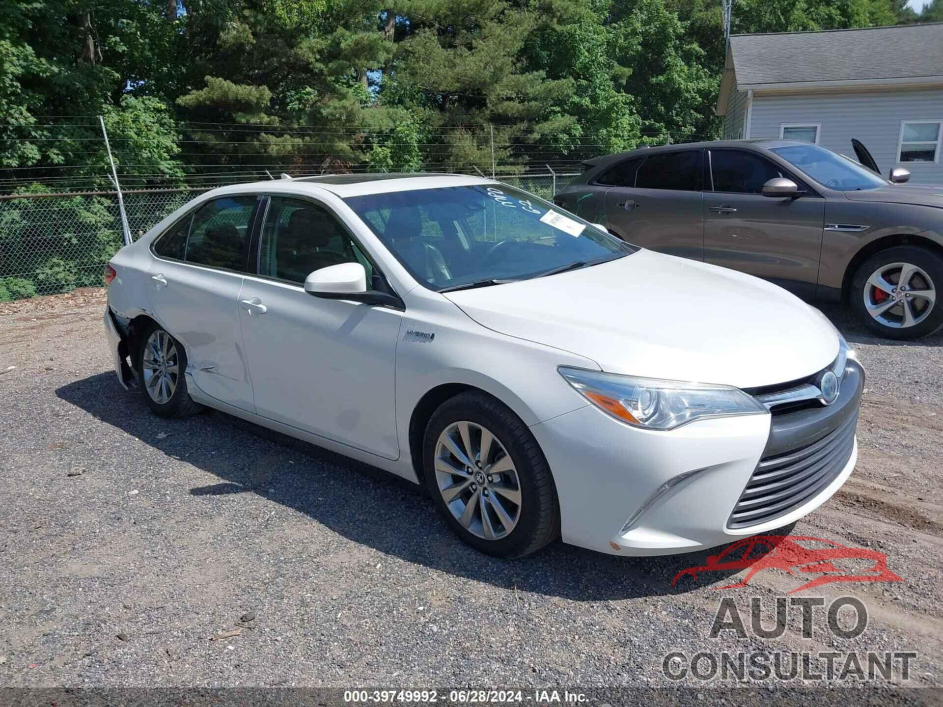 TOYOTA CAMRY HYBRID 2017 - 4T1BD1FK0HU223005