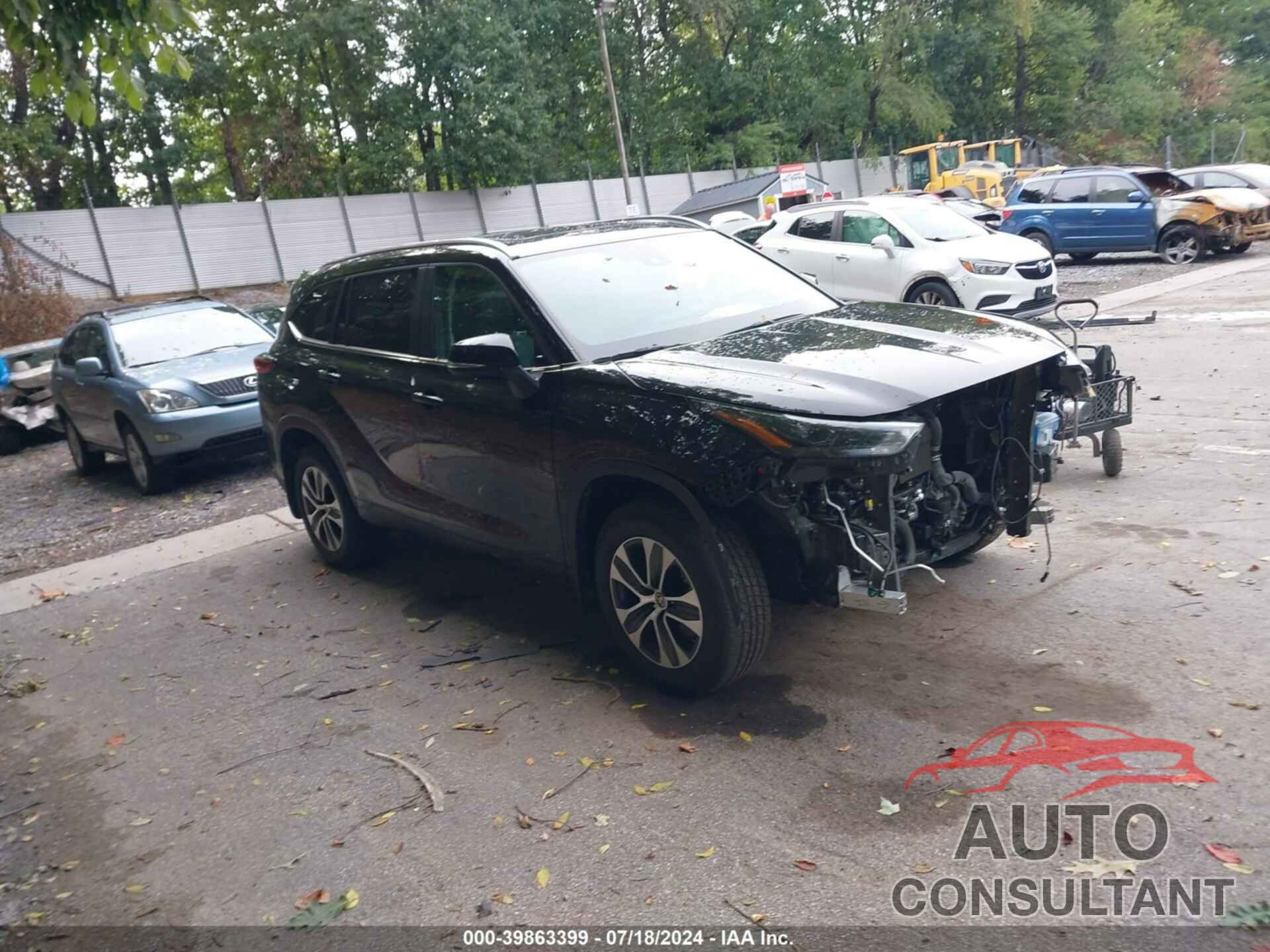 TOYOTA HIGHLANDER 2023 - 5TDKDRBH9PS013213