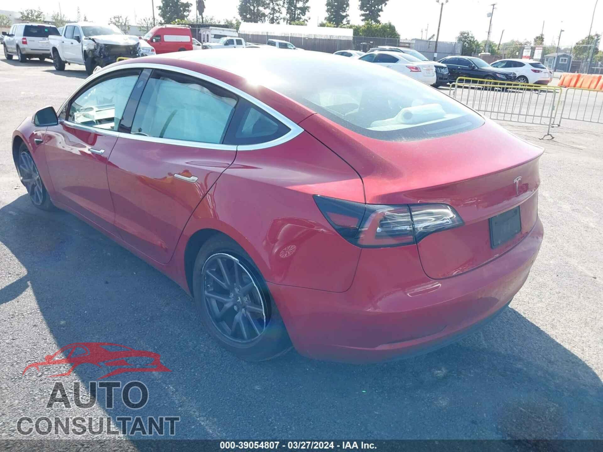 TESLA MODEL 3 2019 - 5YJ3E1EA4KF190749
