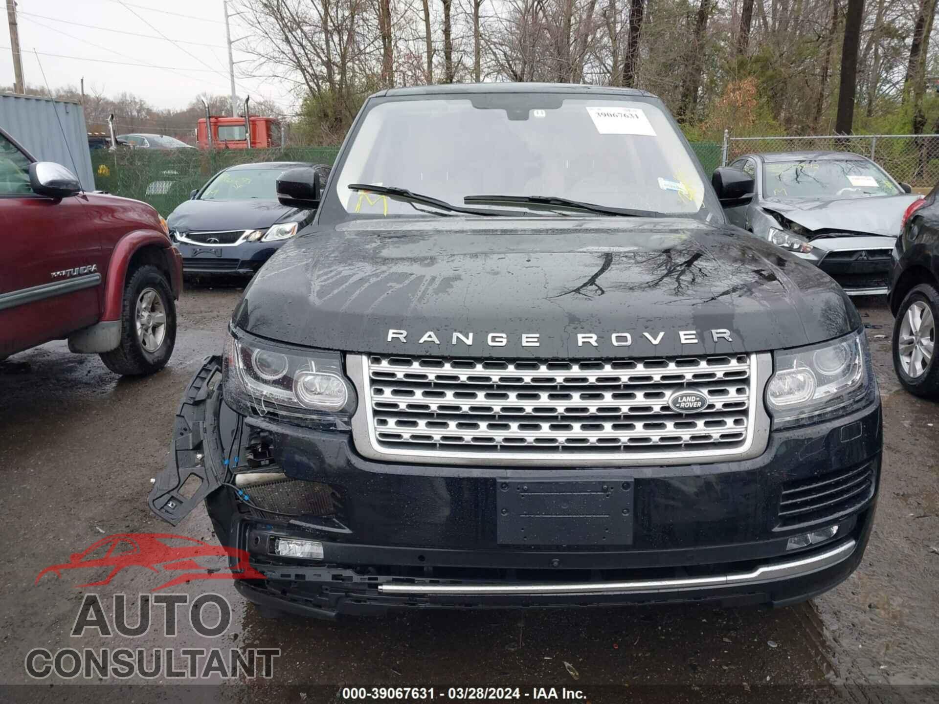 LAND ROVER RANGE ROVER 2016 - SALGS2PF6GA311816
