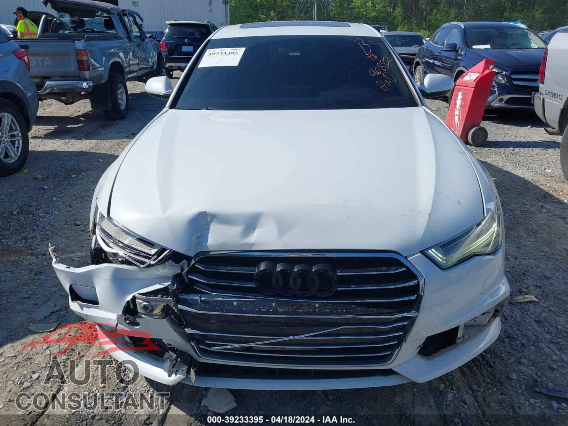 AUDI A6 2017 - WAUC8AFC5HN060882