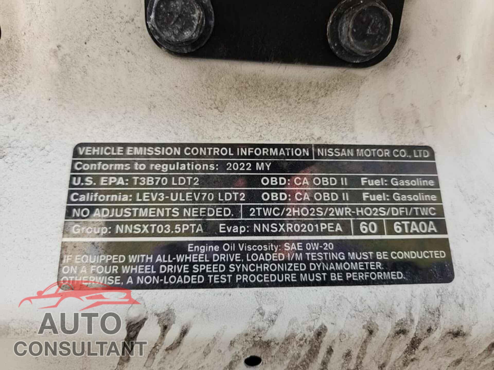 NISSAN PATHFINDER 2022 - 5N1DR3BC1NC242524