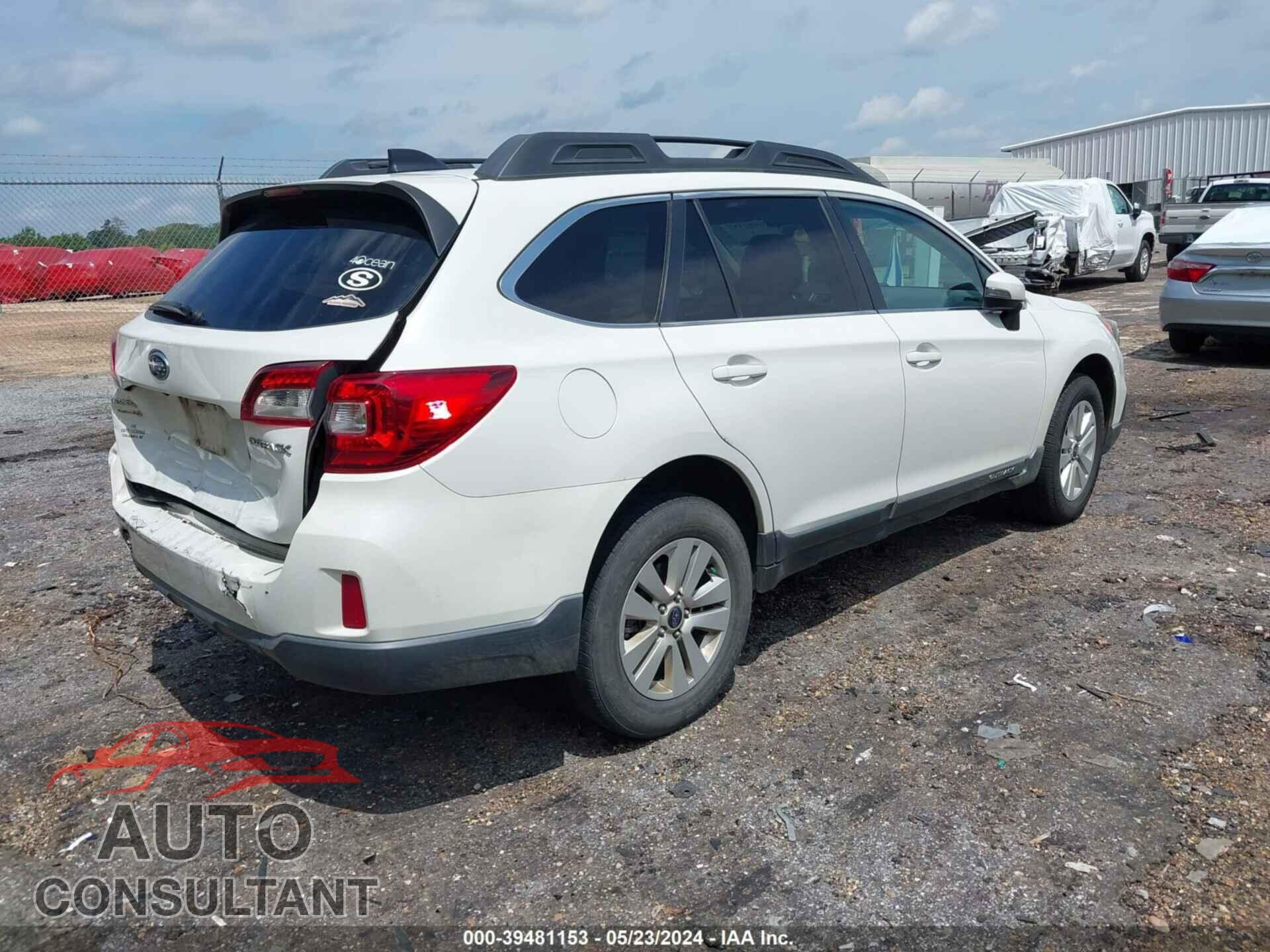 SUBARU OUTBACK 2016 - 4S4BSBFC2G3242860