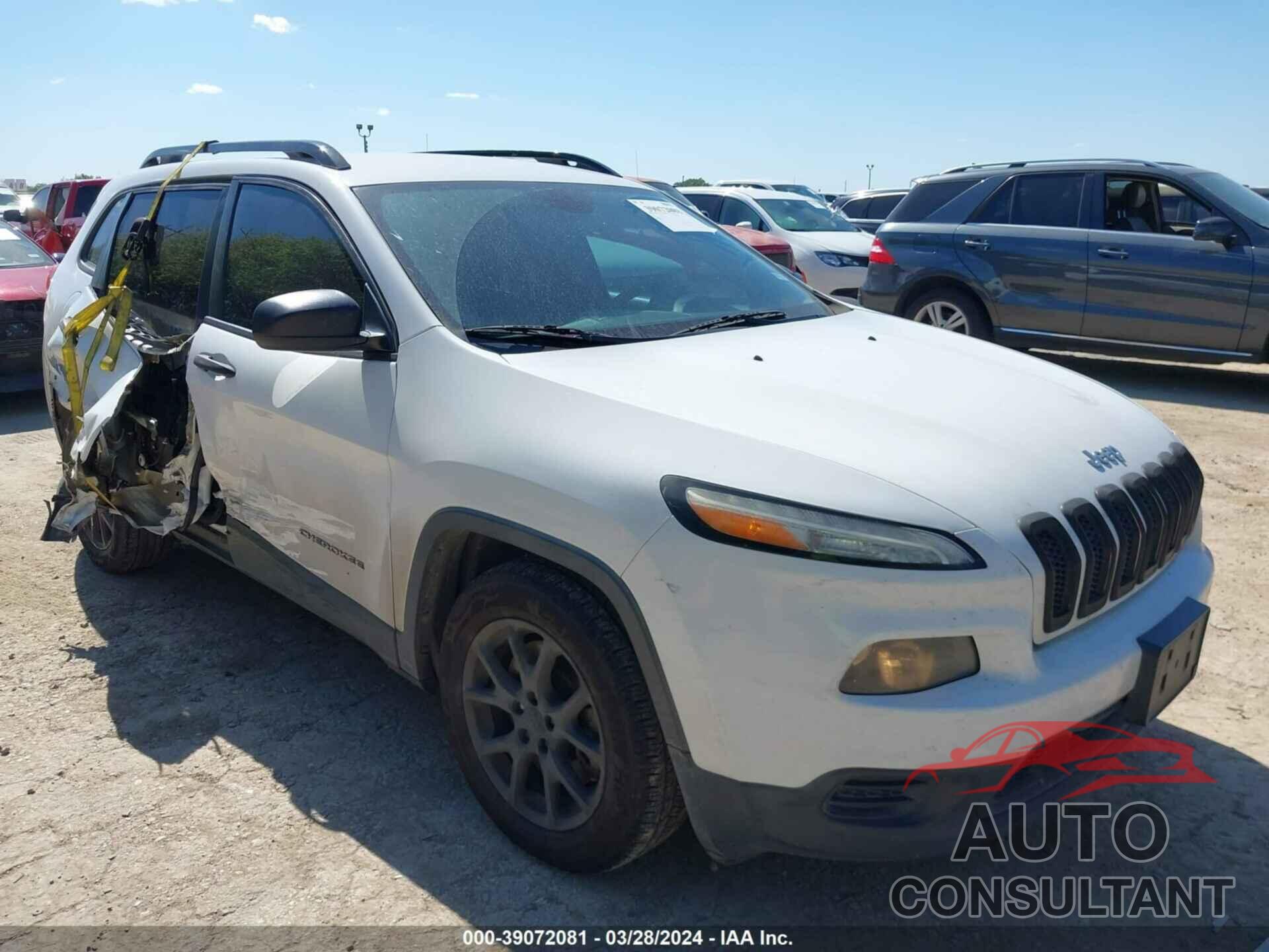 JEEP CHEROKEE 2016 - 1C4PJLAB1GW165916