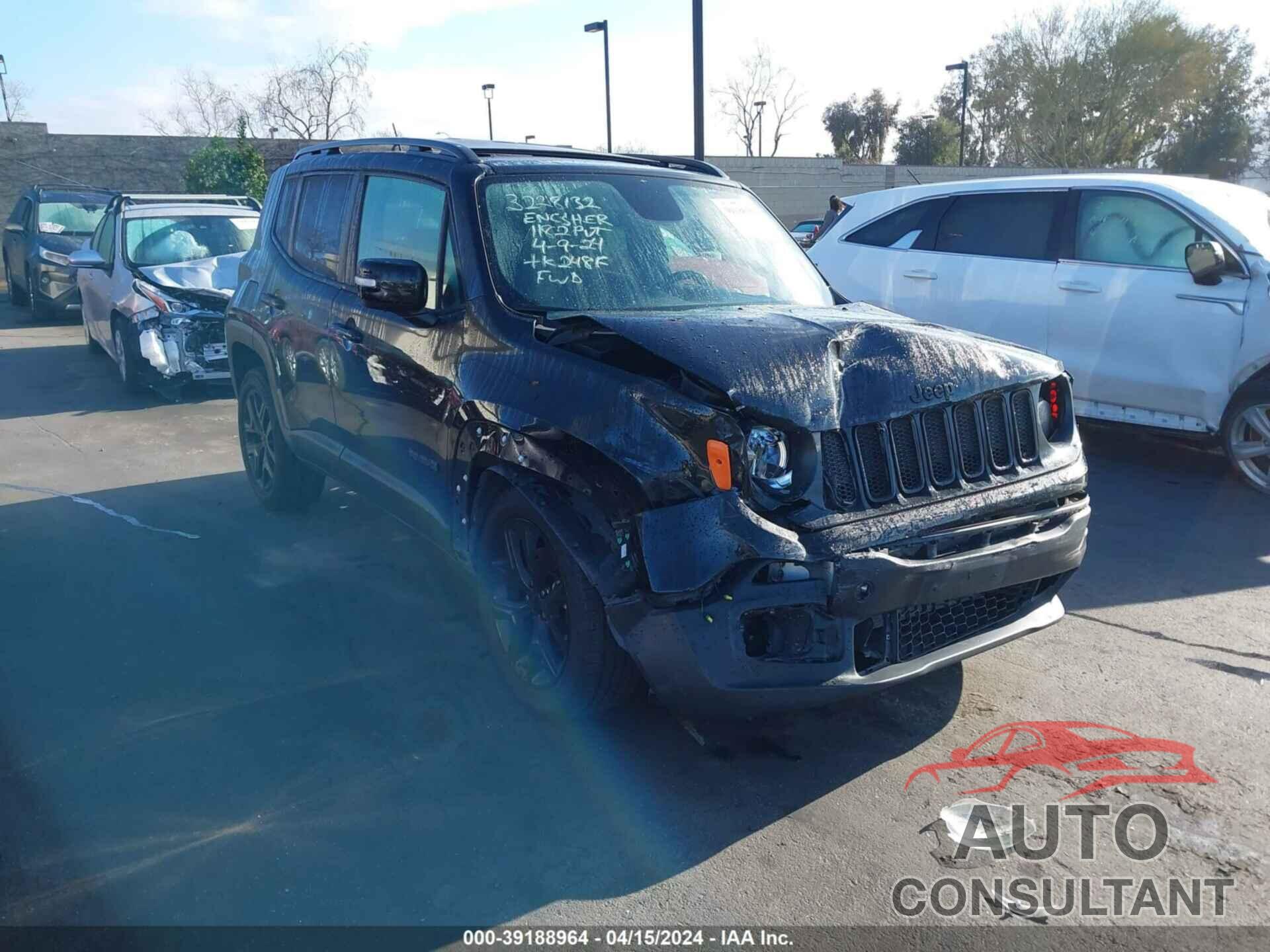 JEEP RENEGADE 2017 - ZACCJABB9HPG26442