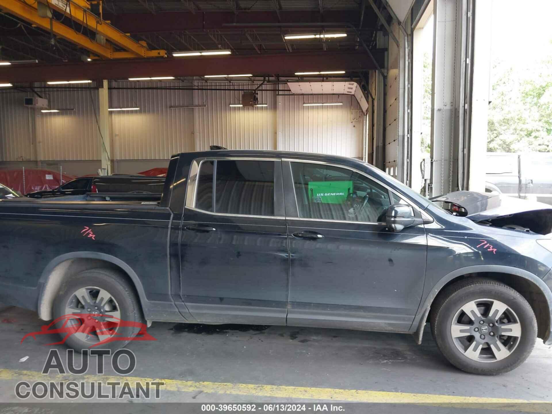 HONDA RIDGELINE 2017 - 5FPYK2F62HB006696