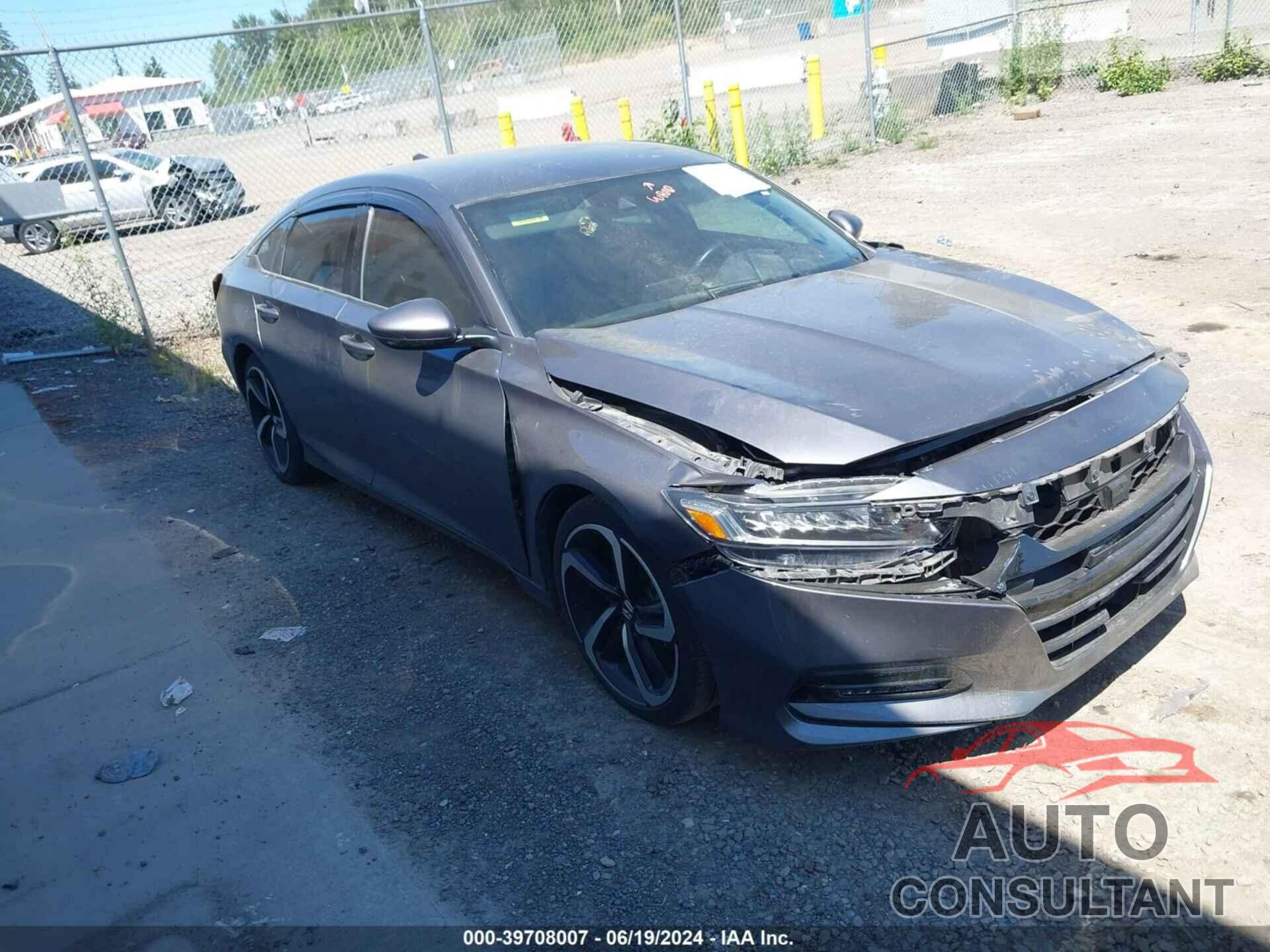 HONDA ACCORD 2018 - 1HGCV1F31JA228950